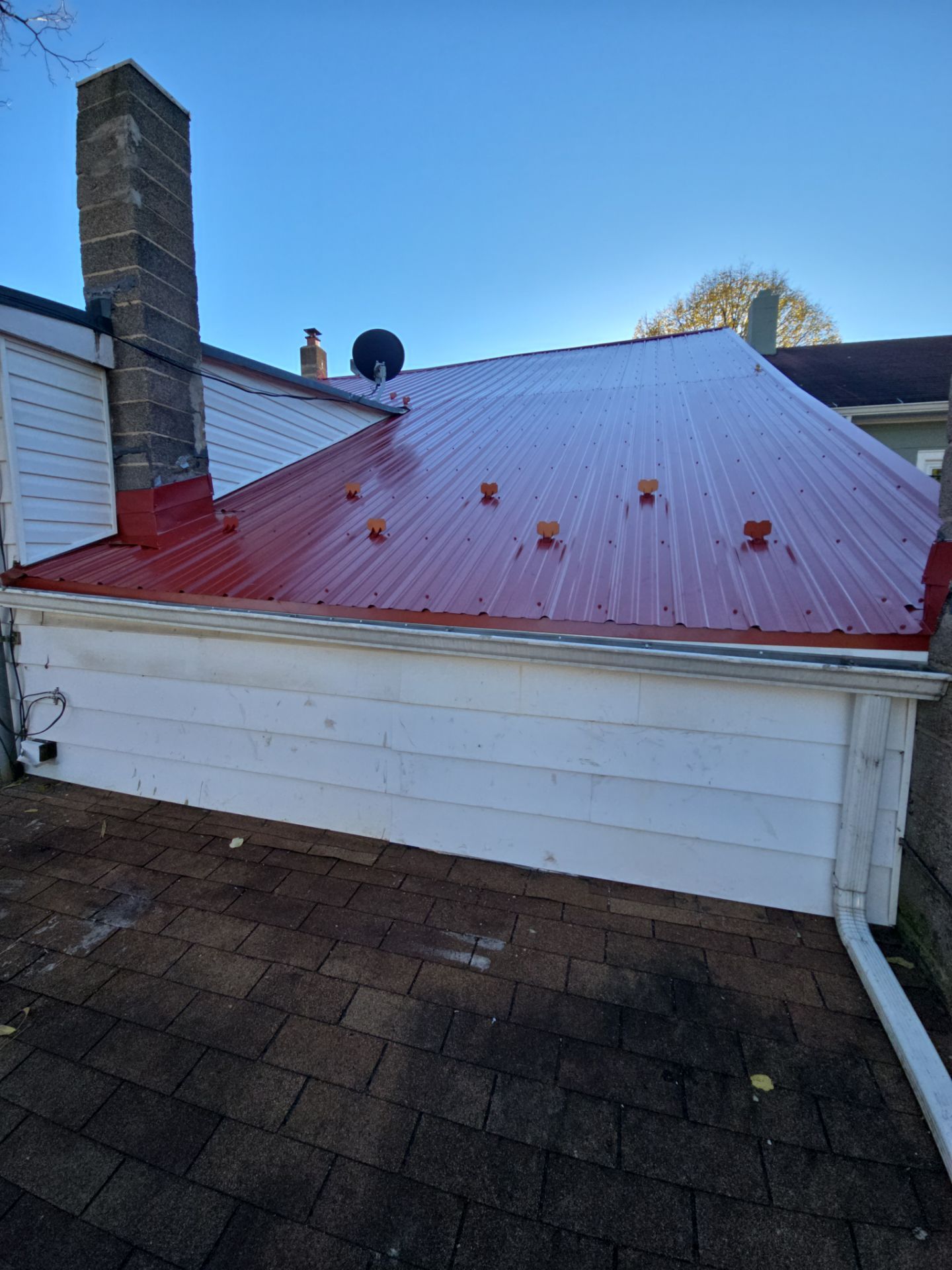 Neal Kimble Full Metal roof Installation by Good Hands Roofing