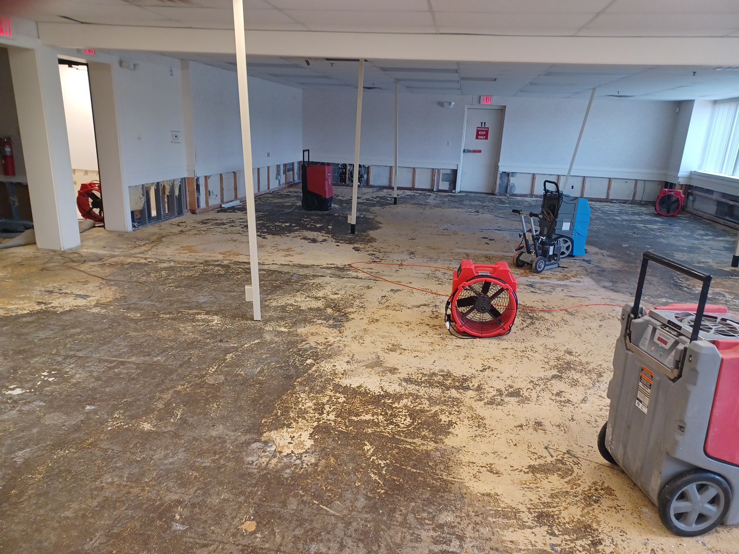 Project in Warren by EzDry Water Mitigation & Property Restoration