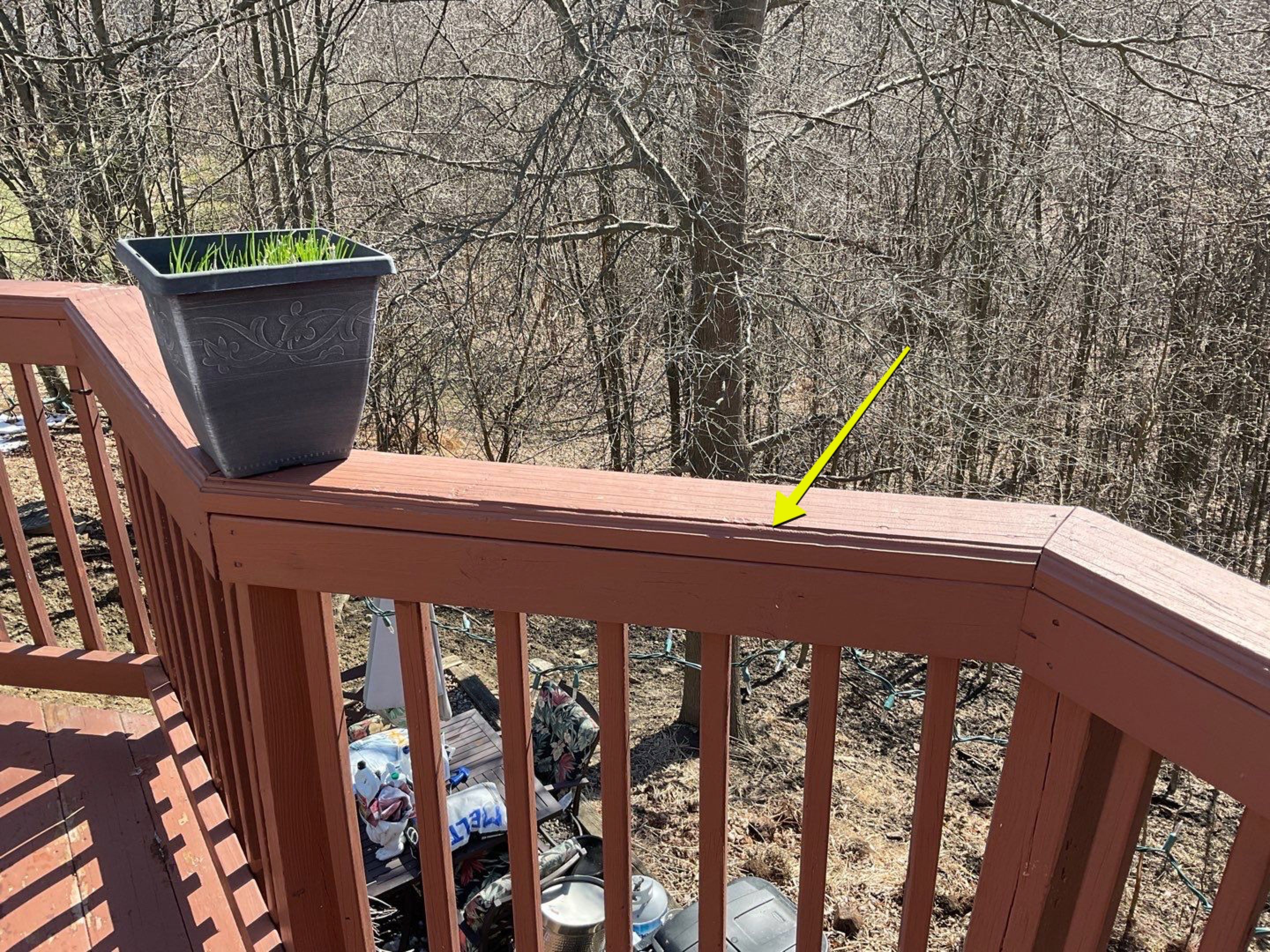 Deck Installation using New Composite Deck Board by Alpha Design Services