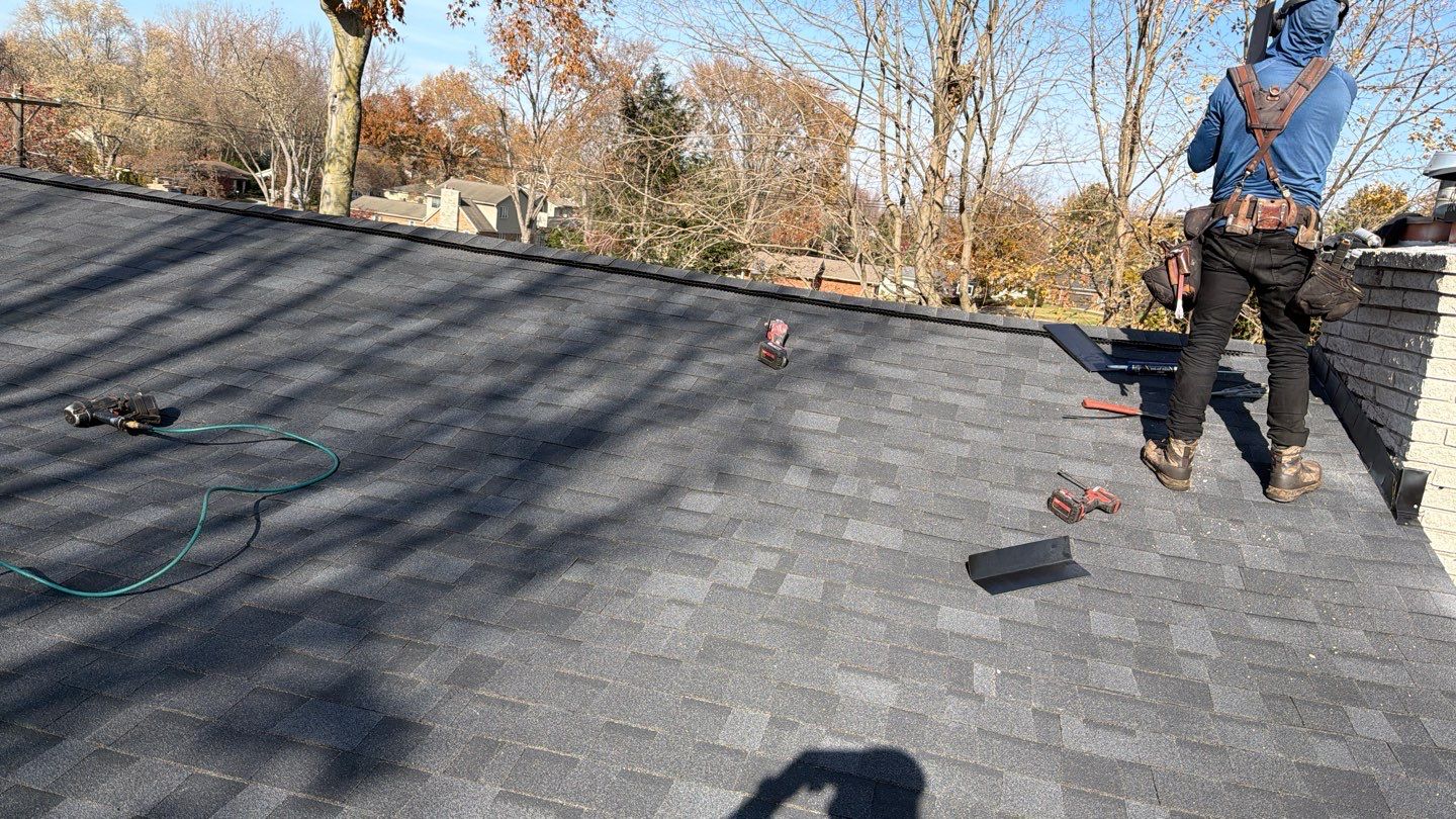 Roof Replacement using Owens Corning Onyx Black by 180 Contractors