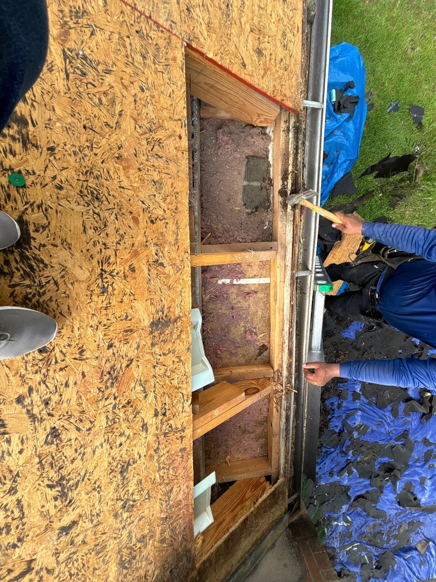 Residential Roofing Installation using Owen's Corning Duration (Lifetime) Shingles by Roof Repair Company