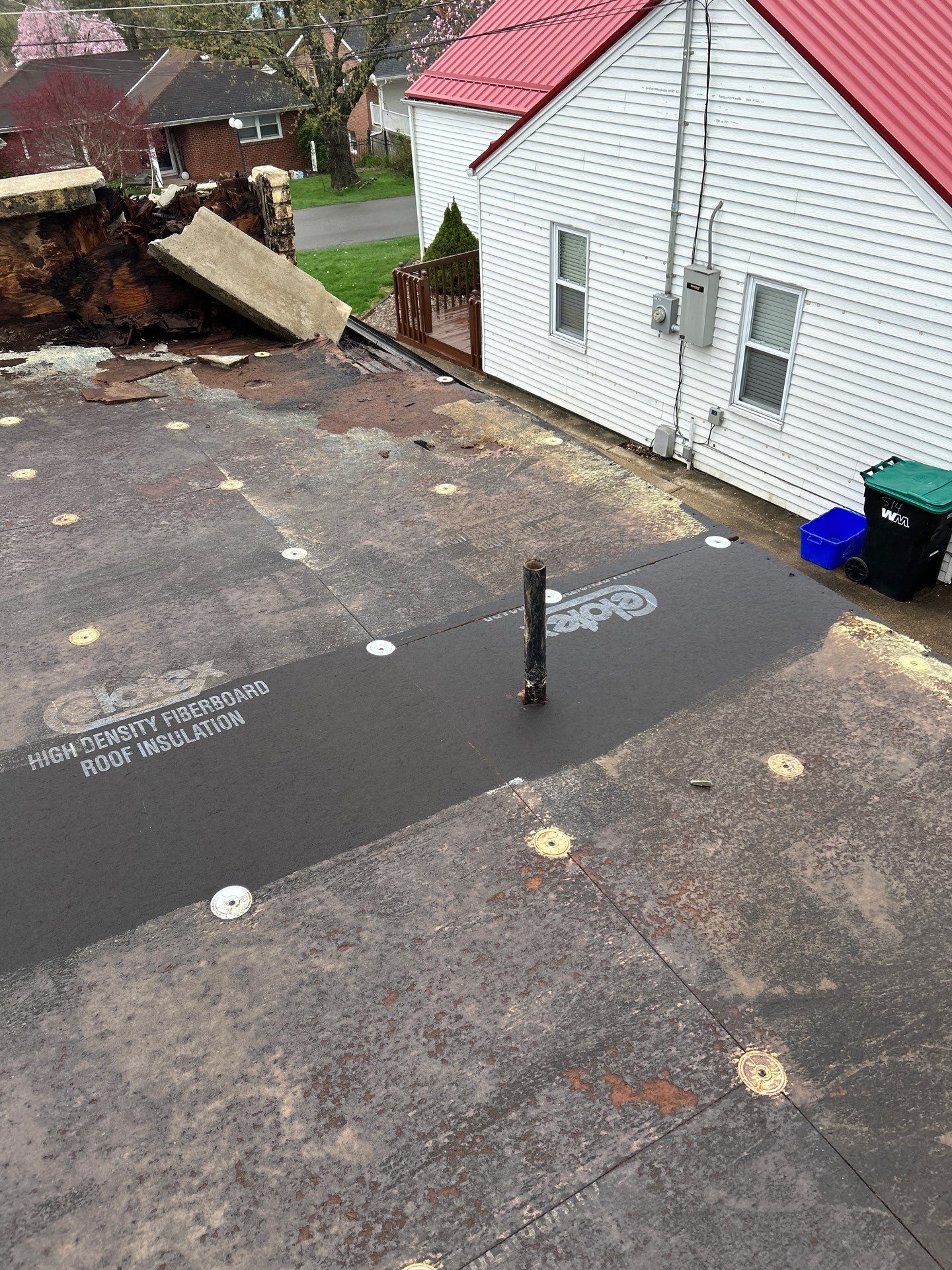 Project in Bridgeport by Duarte’s Roofing 