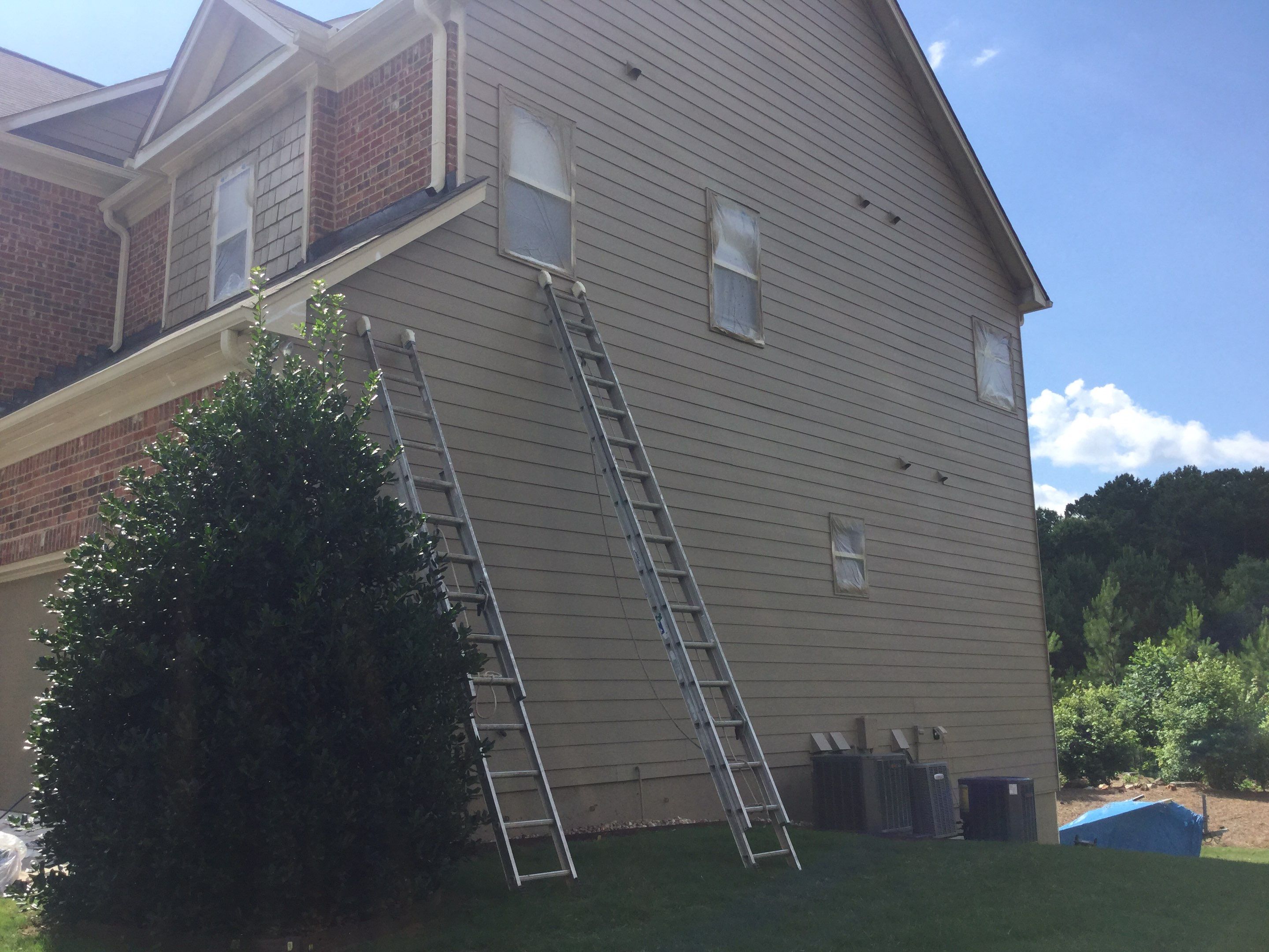 Full Exterior Siding and Trim Painting in Powder Springs by Swift Home Renovations