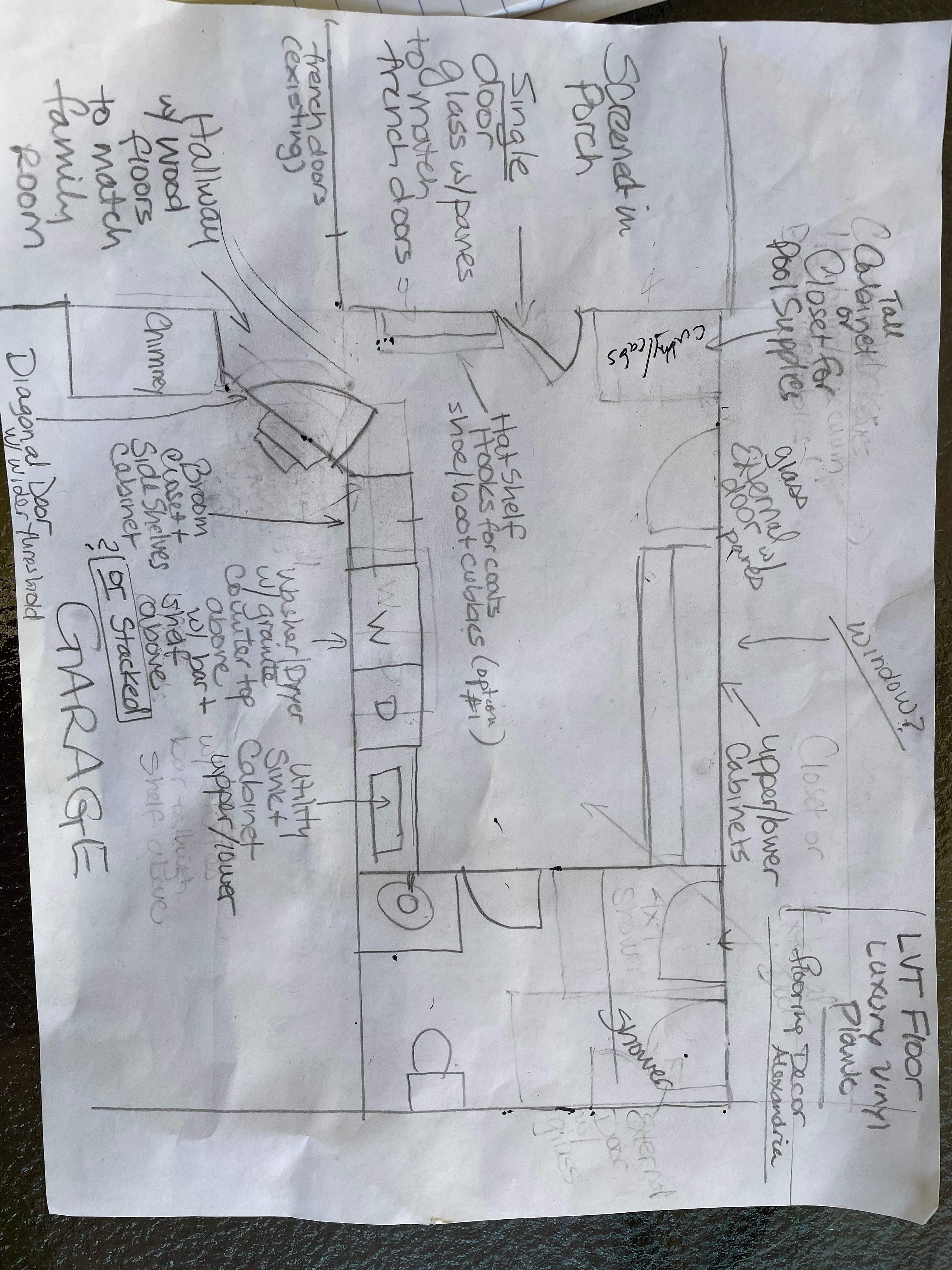 laundry and Cabana bath addition, Vienna, VA by Fairfax Contractors, LLC