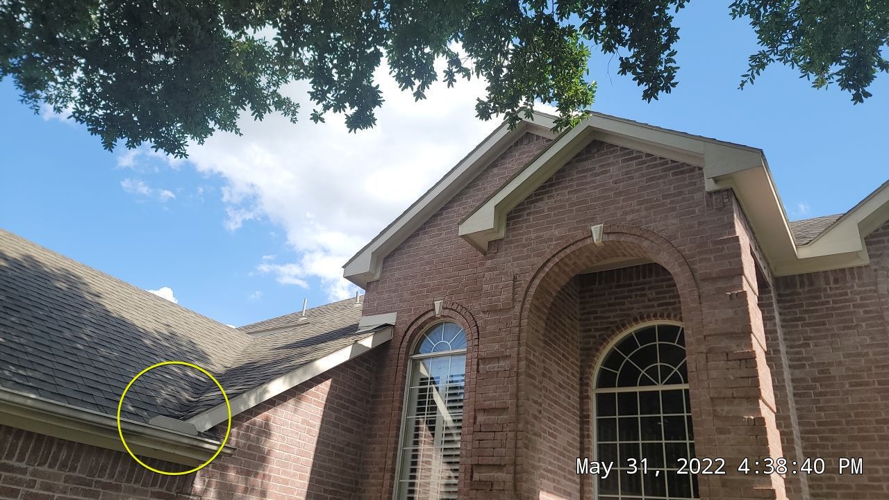 Insurance Claim Roof and Gutters using Owens Corning Oakridge Driftwood by Tex-Line Roofing