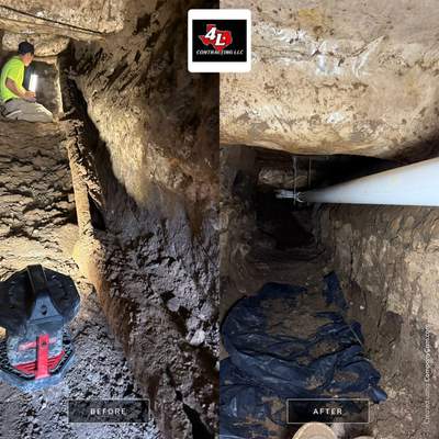 Cast-iron pipe replacement