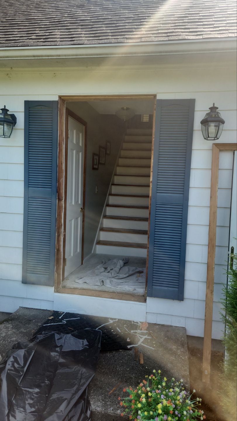 Front Door Installation in Wilbraham, MA by Yankee Home Improvement