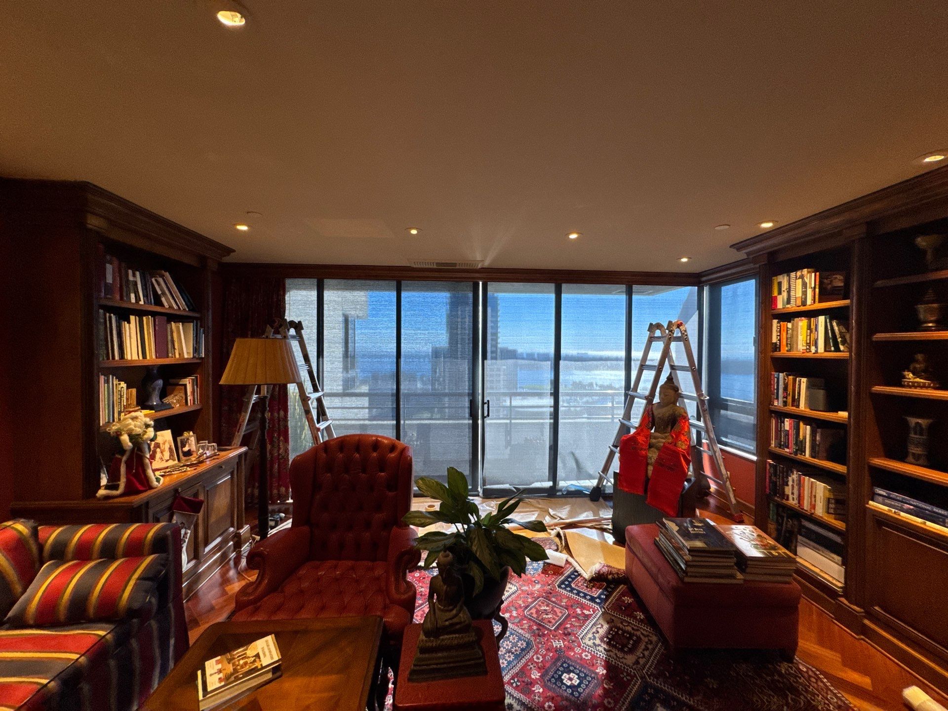 San Diego Downtown High Rise Screen Shades by Q Blinds