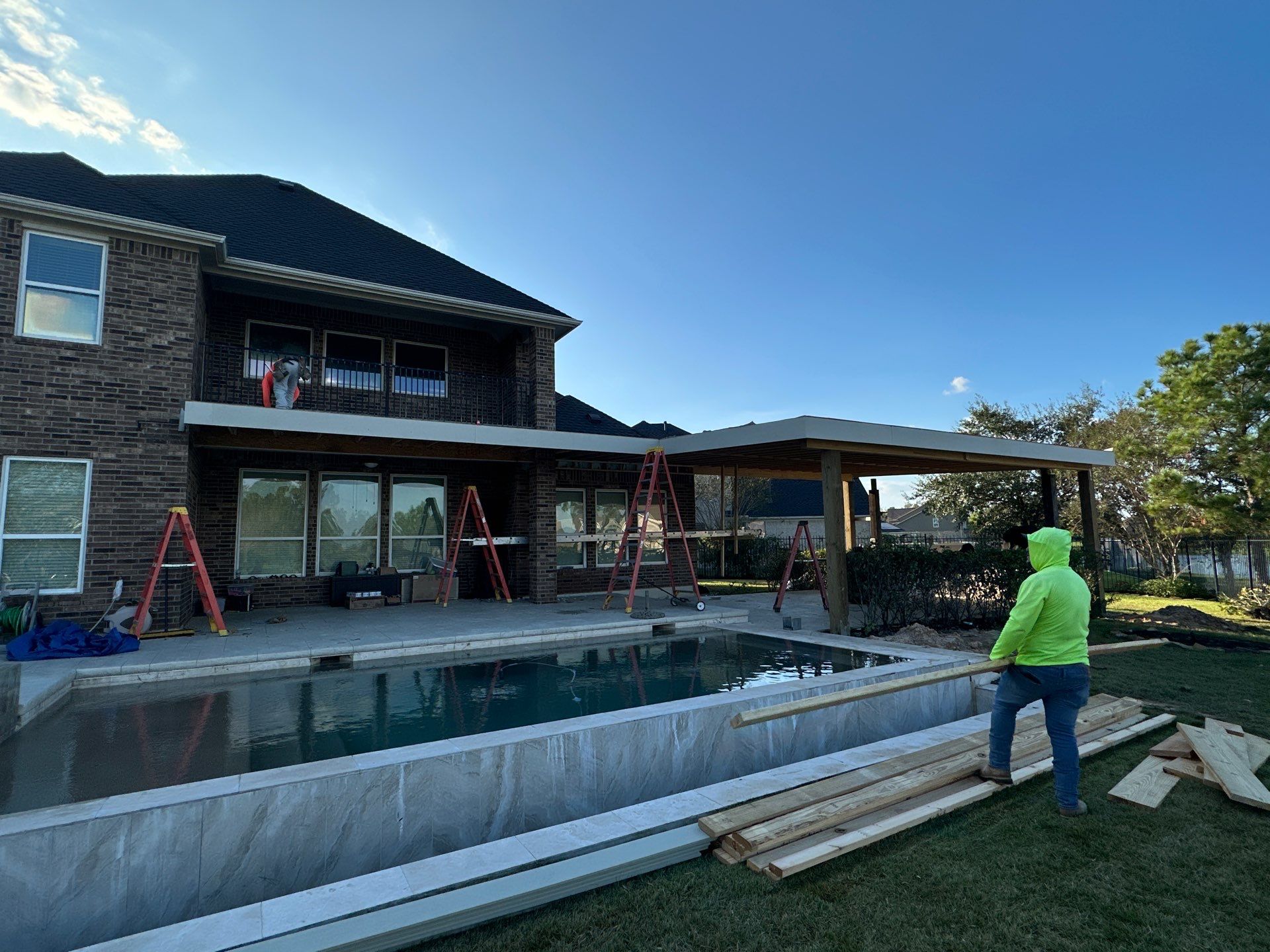 Covered Patio using Sophalx Crew by SophAlx LLC