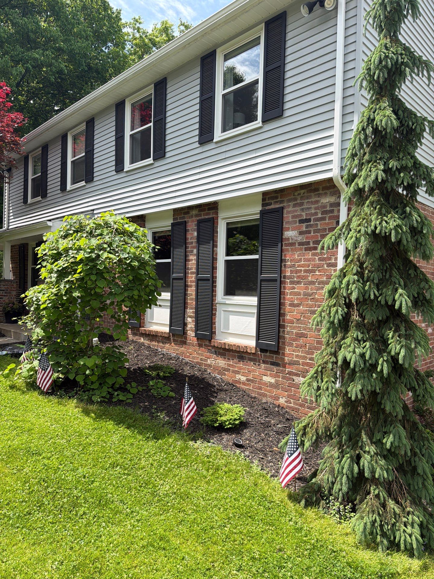 Ascend Siding Replacement and Custom Cedar Porch Renovation in Allison Park by Ideal Siding Pittsburgh