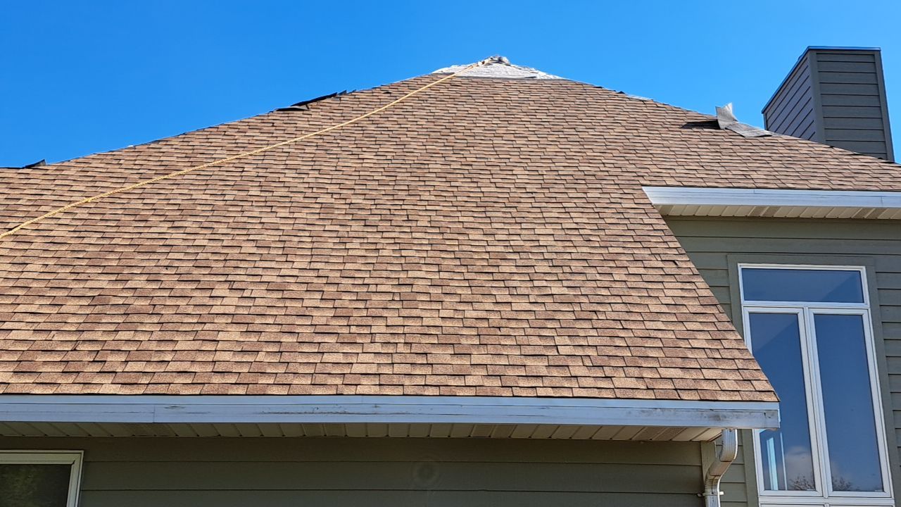 Residential Roof Installation in Plymouth, WI by Gellings Roofing & Siding