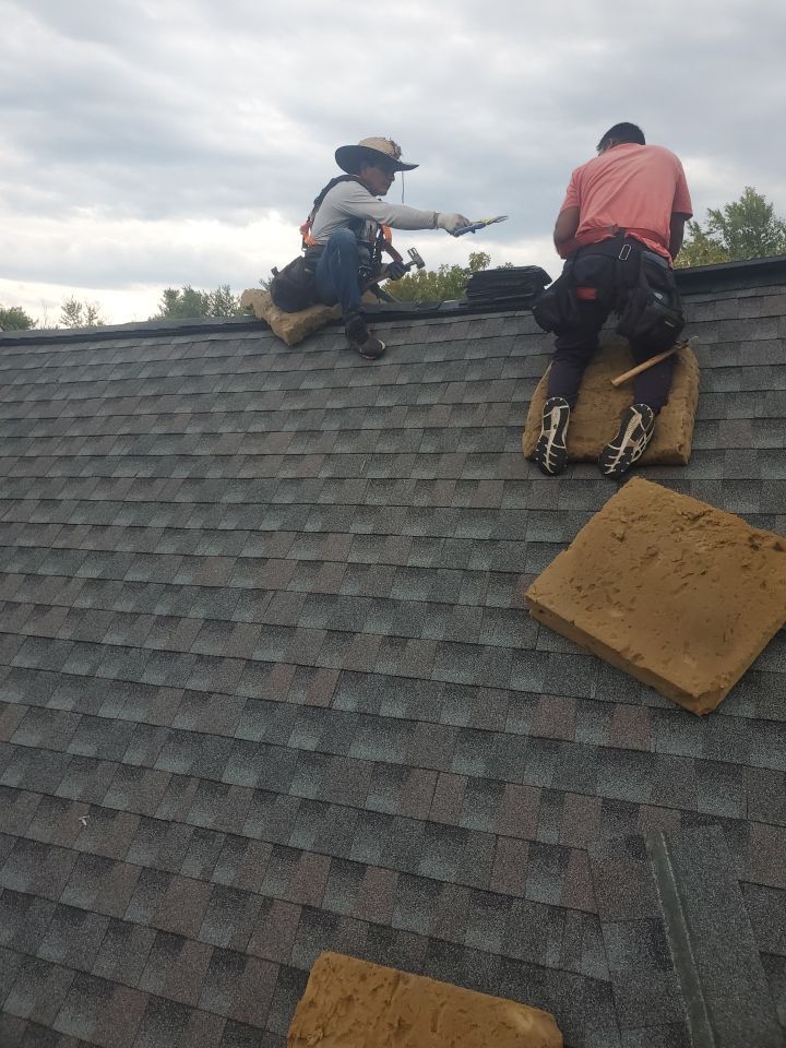 Residential Roofing Installation by Rainstoppers Roofing