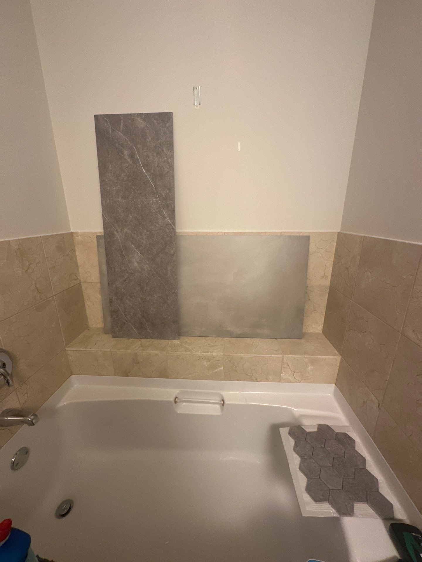 Modern Bathroom Transformation by Fine Line Flooring Inc.