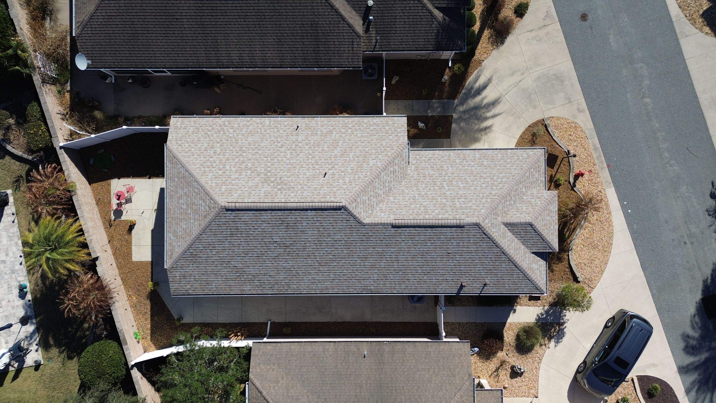 New shingle reroof in The Villages, FL by Brehm Roofing