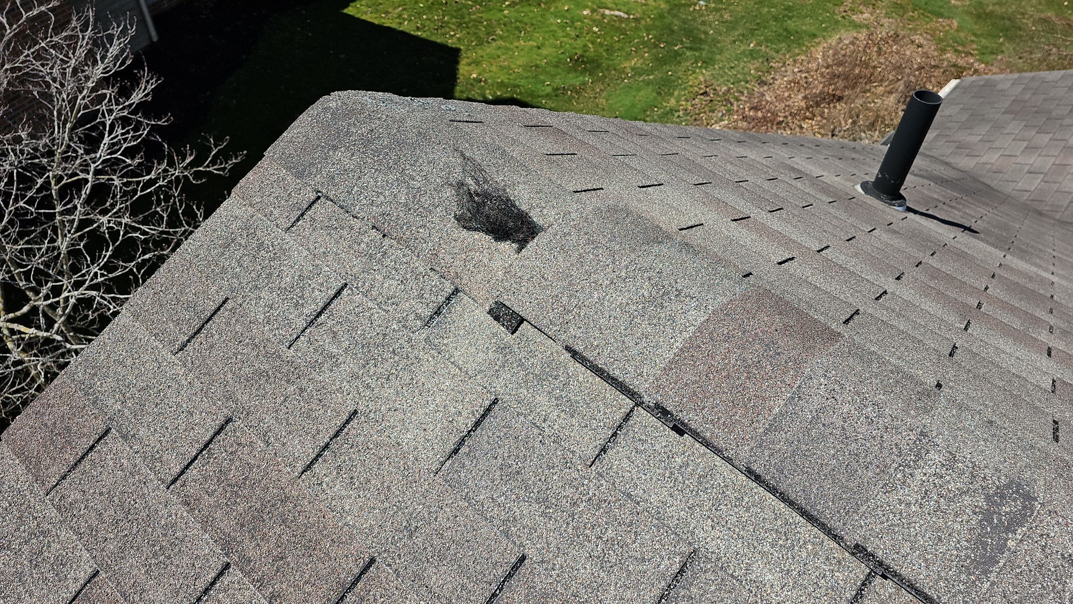 ATLAS PINNACLE COLOR: WEATHERED SHADOW by Eagle Eye Roofing