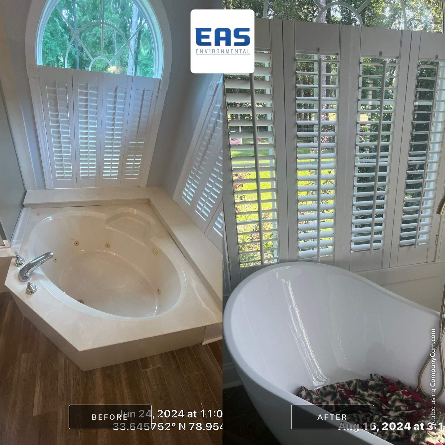 Remediation plus construction by EAS Environmental, LLC.