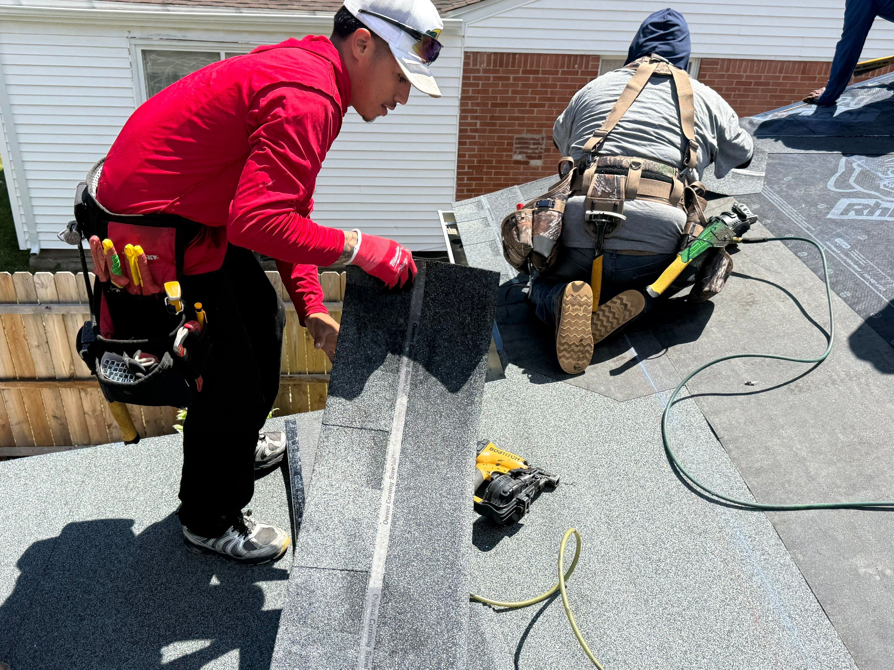 Roof Replacement using Owens Corning Tru Definitions by 180 Contractors