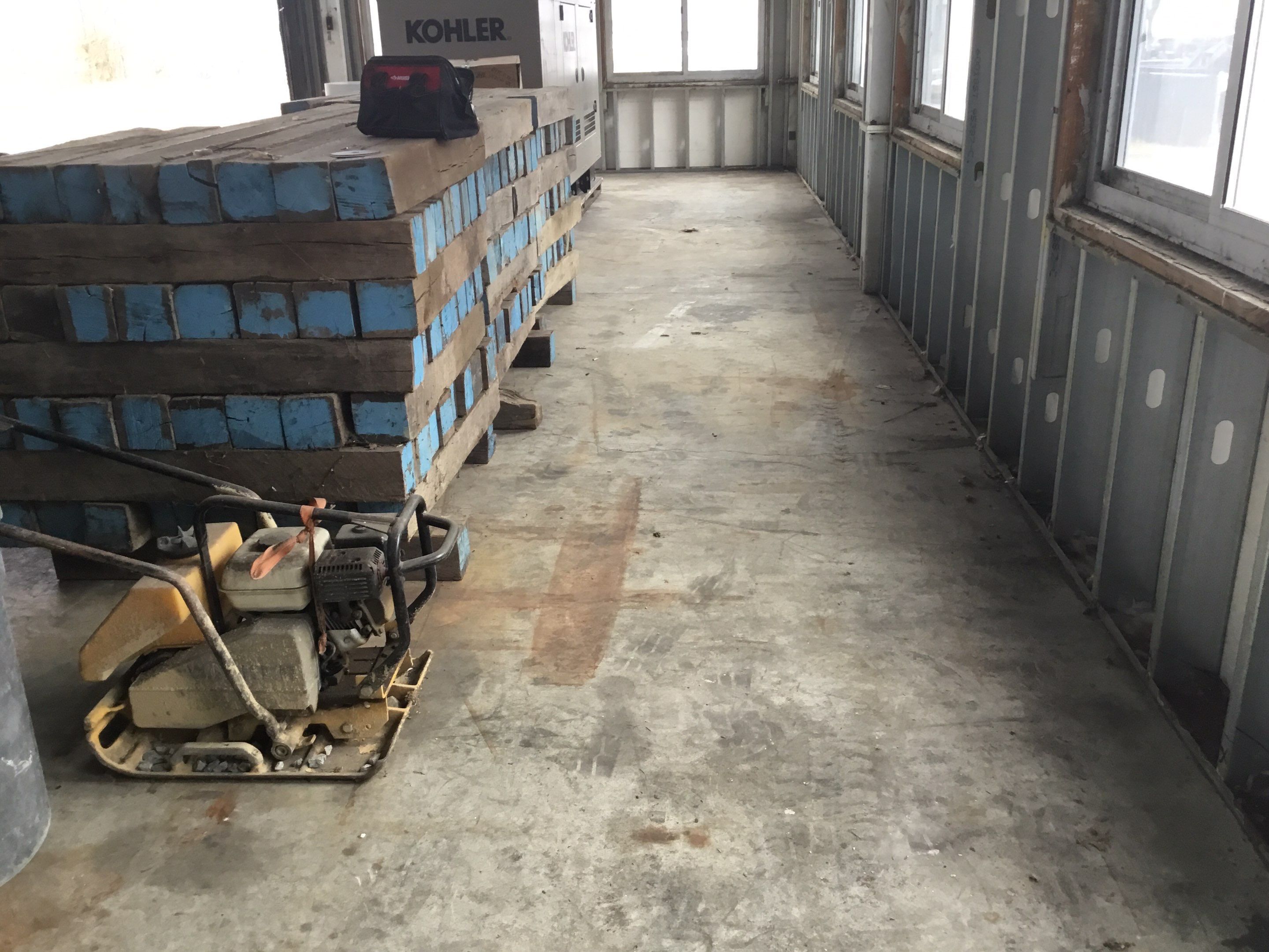 Quinn Bros Commercial TransFLOORmation by Symphony Concrete Coatings