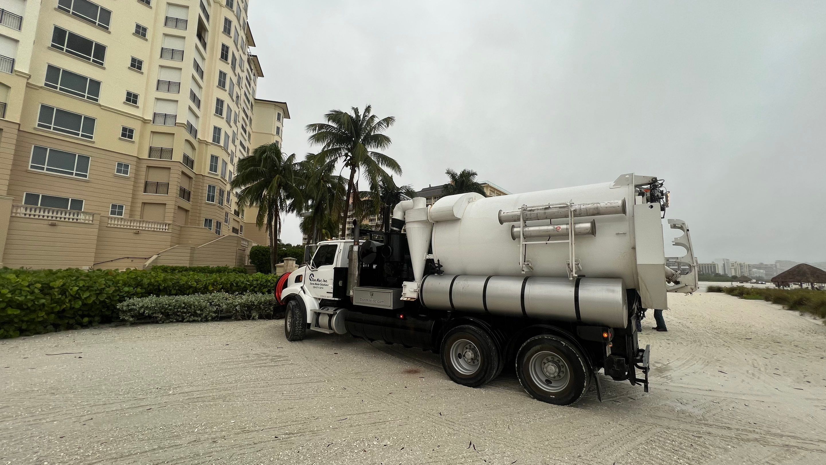 Marco Island Condo Stormwater System Maintenance by Don Mar, Inc. Storm Water Solutions