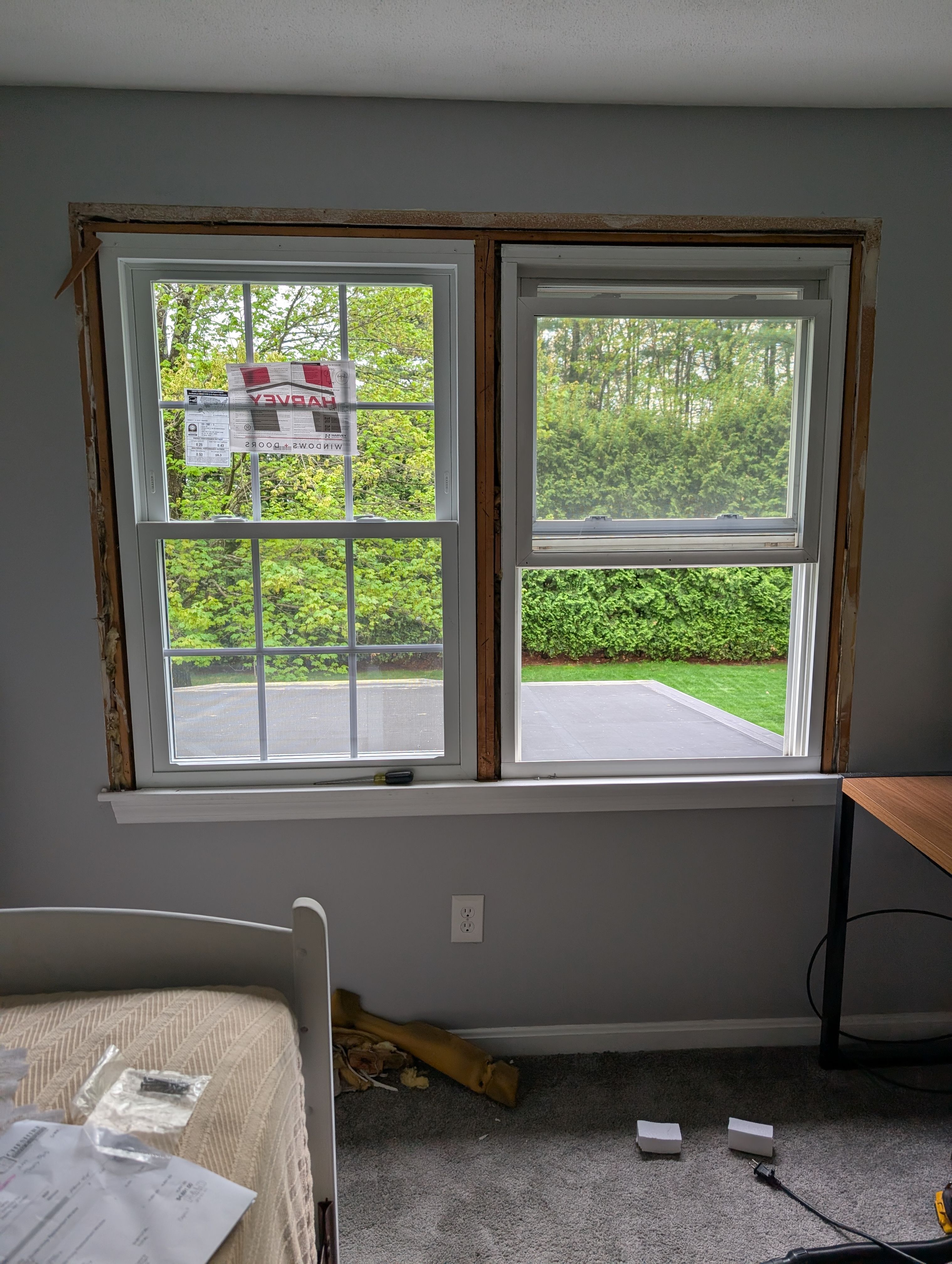 Replacement Windows using Harvey Vinyl Replacement Windows by Cheshire Glass Company