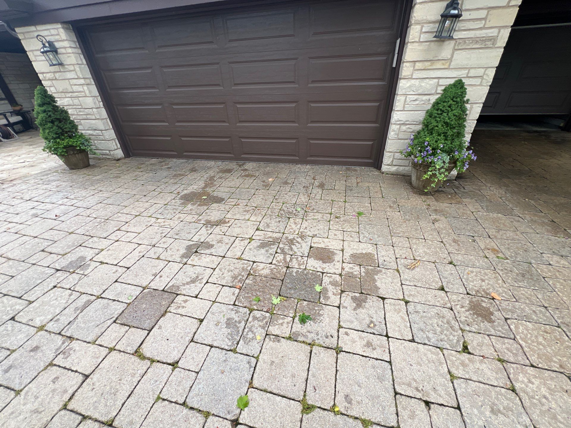 Brick paver clean, sand and seal.  using Surebond SB-1300 by Northern Power Washing LLC.