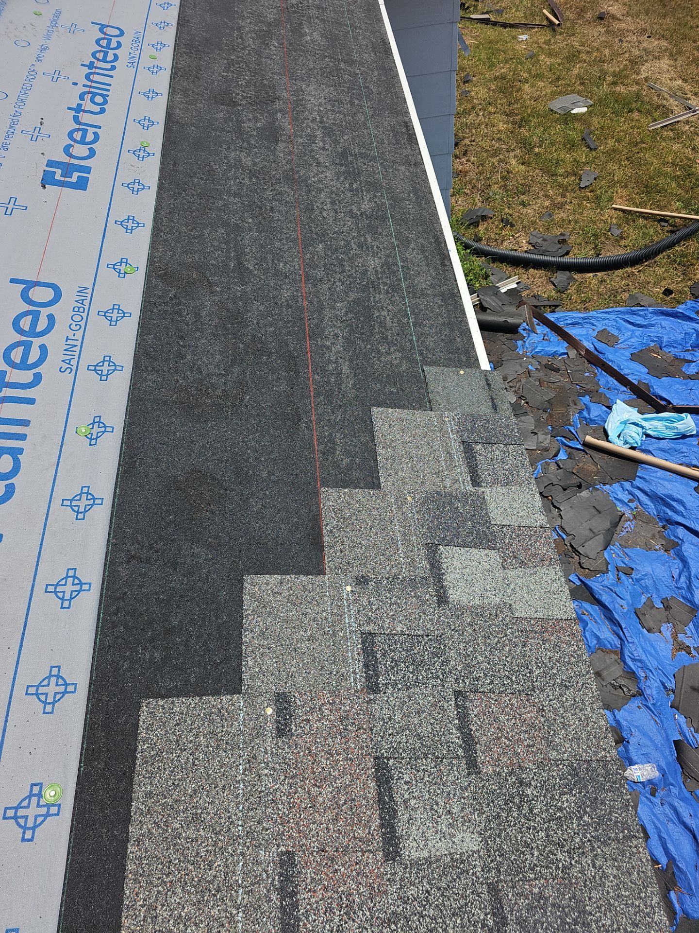 Roof Replacement - Colonial Slate by Winchester Roofing