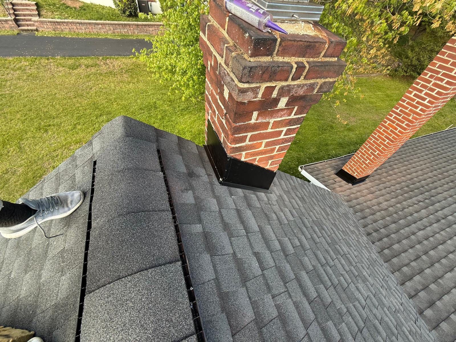 GAF Asphalt Shingle Roof Replacement and Deck Repair in Pottstown by Priority Roofing and Exteriors LLC