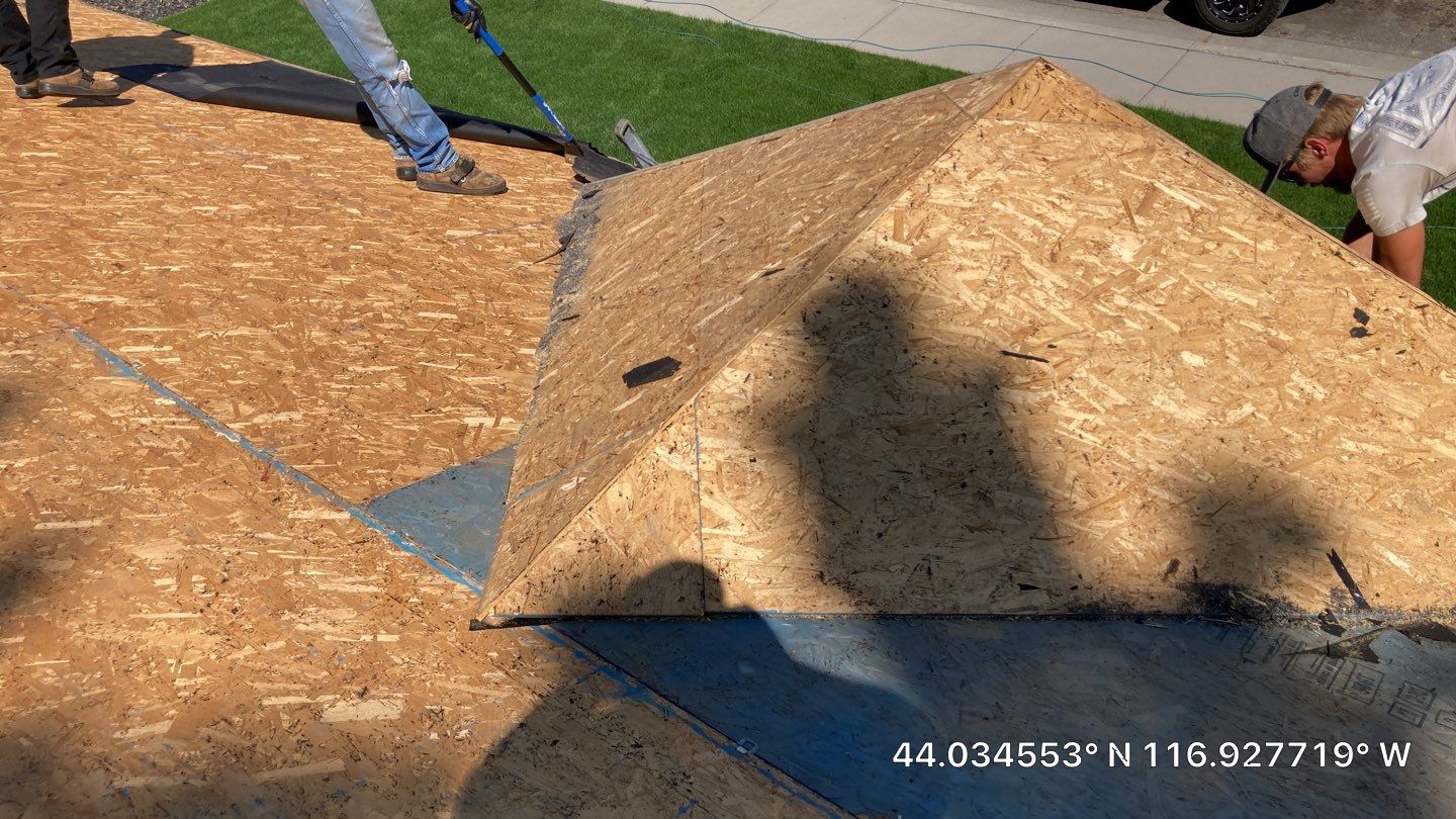 Fruitland Idaho Single Level Residential Roofing Installation using Owens Corning by ID Roofing LLC