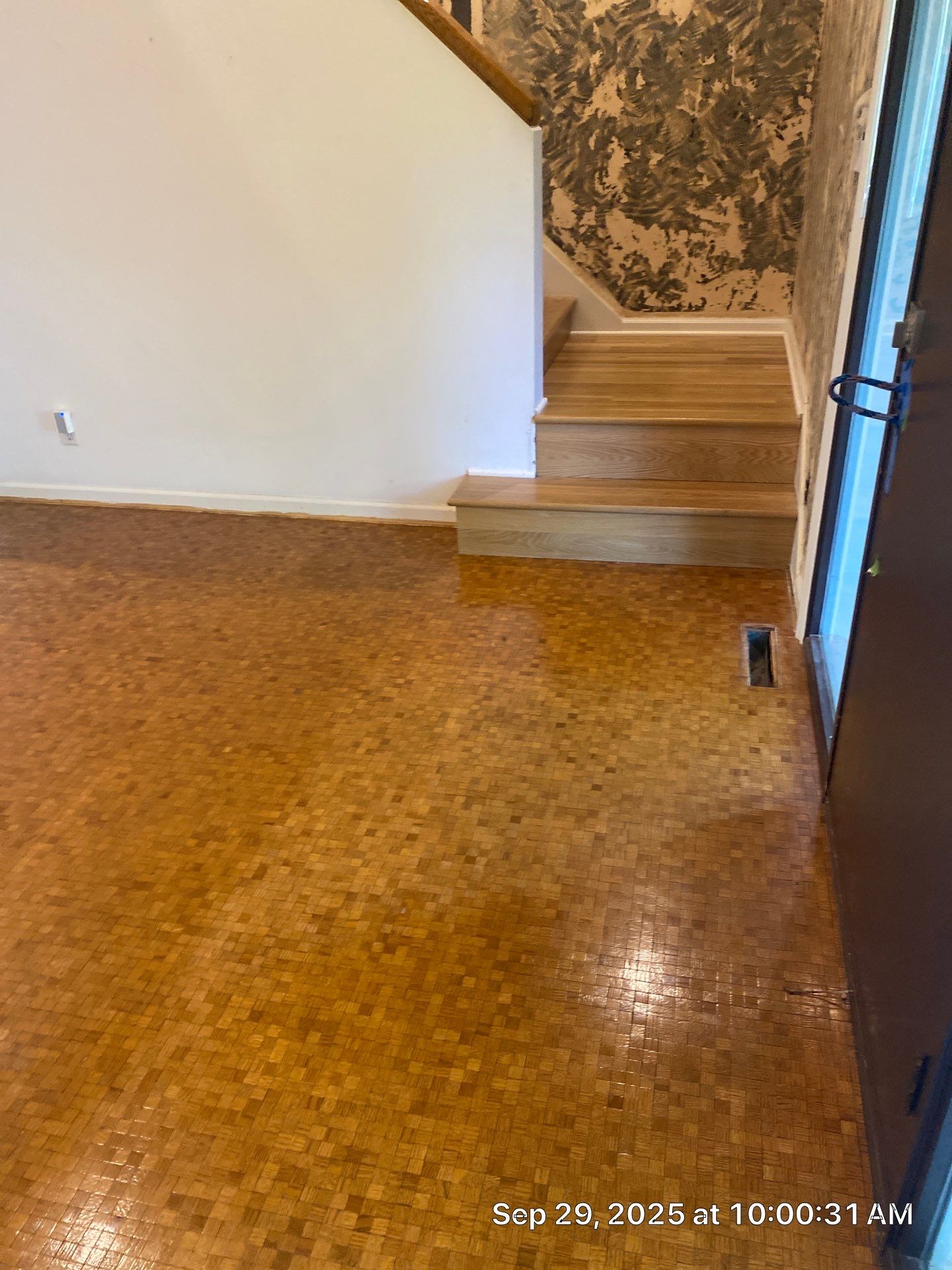 UNIQUE MID CENTURY MODERN Square Wood Tile Floor by RTBaldwin Hardwood Floors