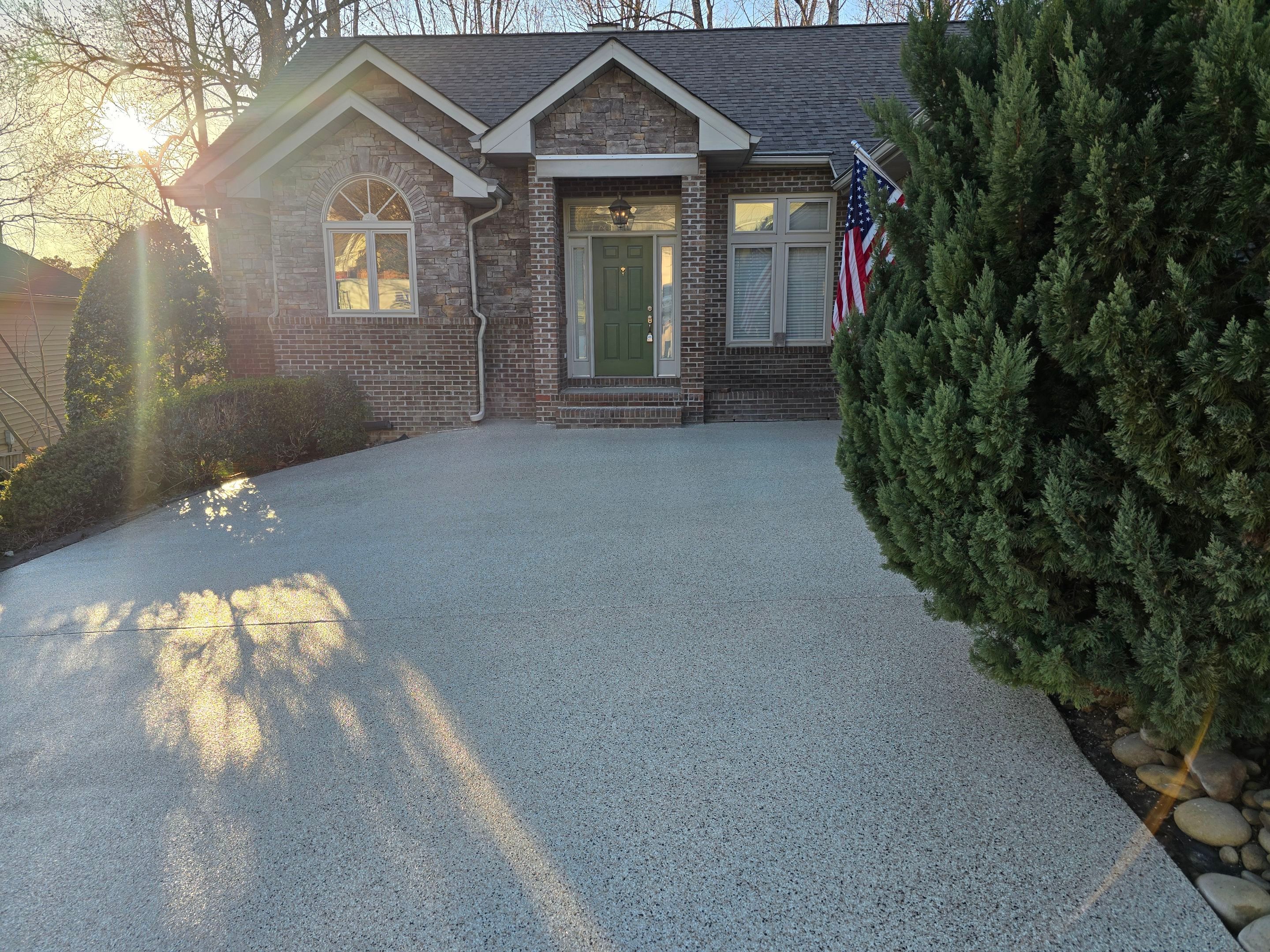 Driveway using Desert by Elite Floor Solutions