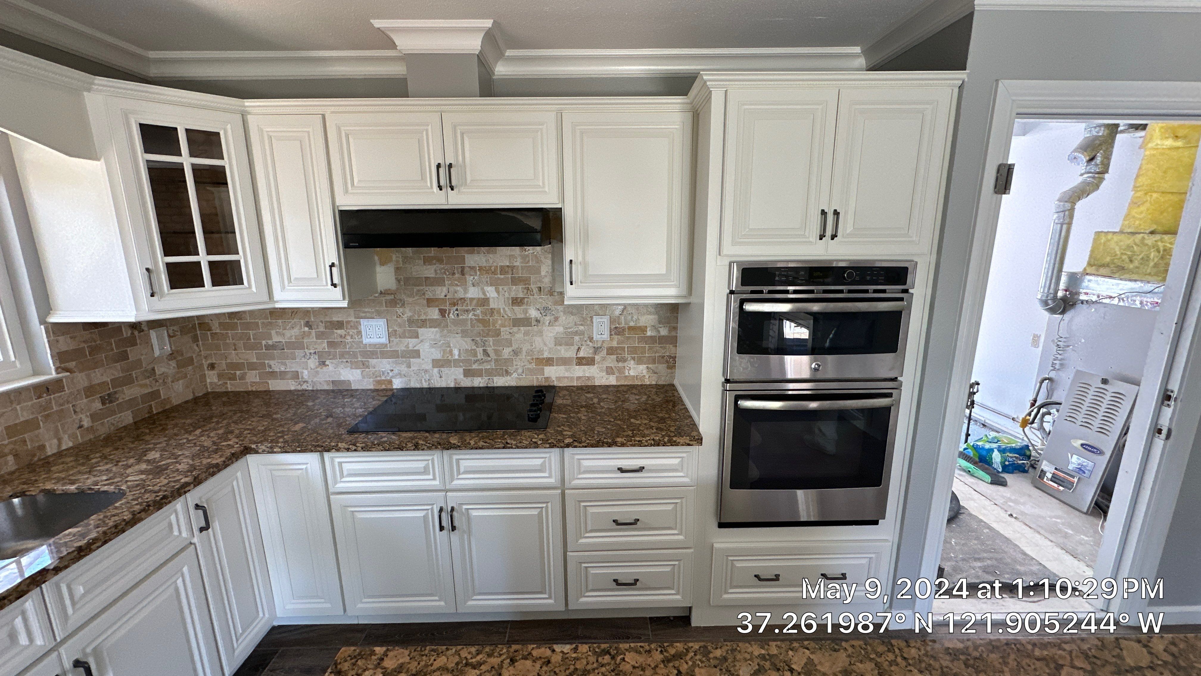 cabinet painting San Jose  by Herrera’s Bay Area Painting inc.