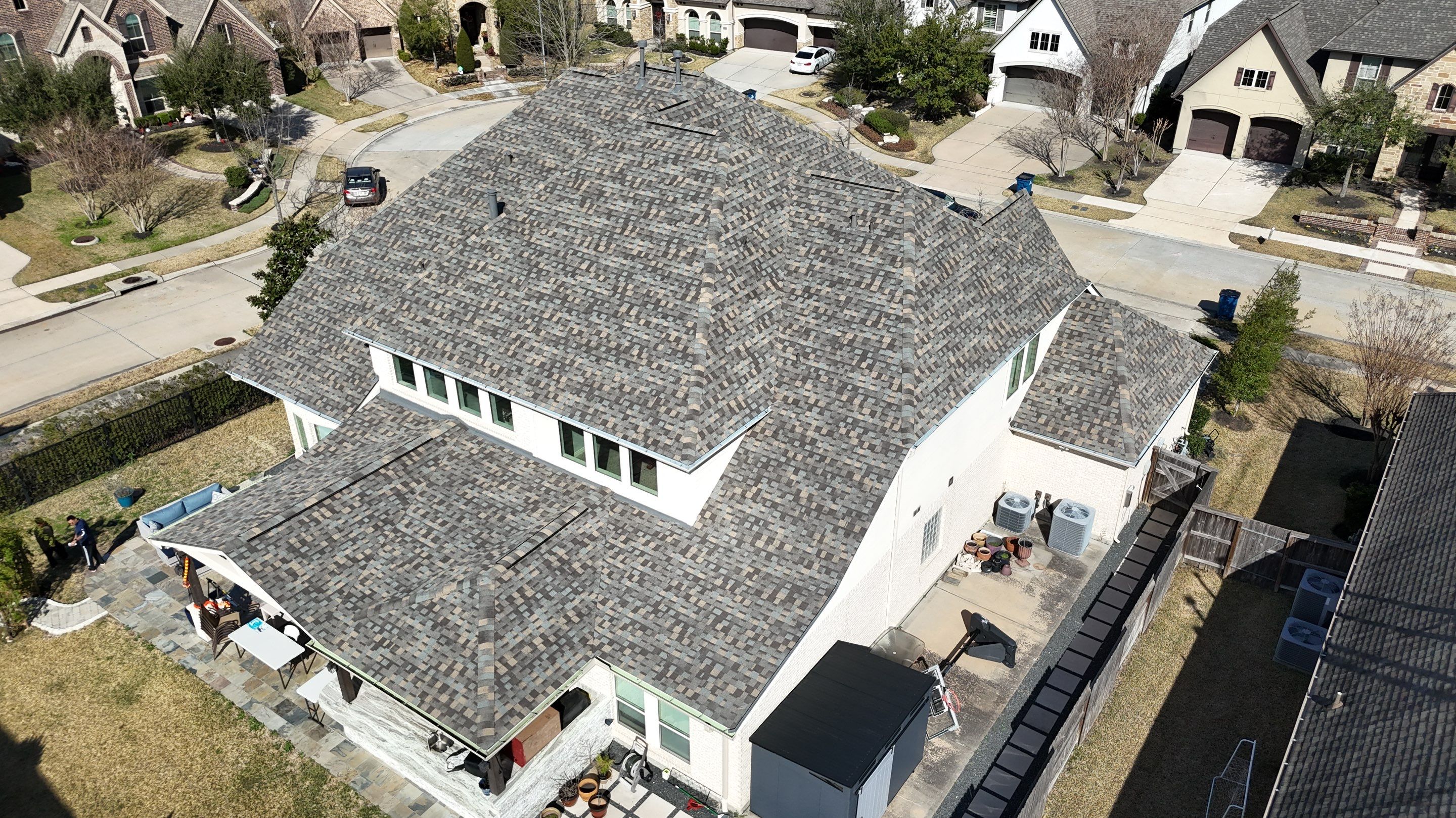 Roof Replacement in Cypress after Customer sustained Hail Damage! by Core Four Roofing