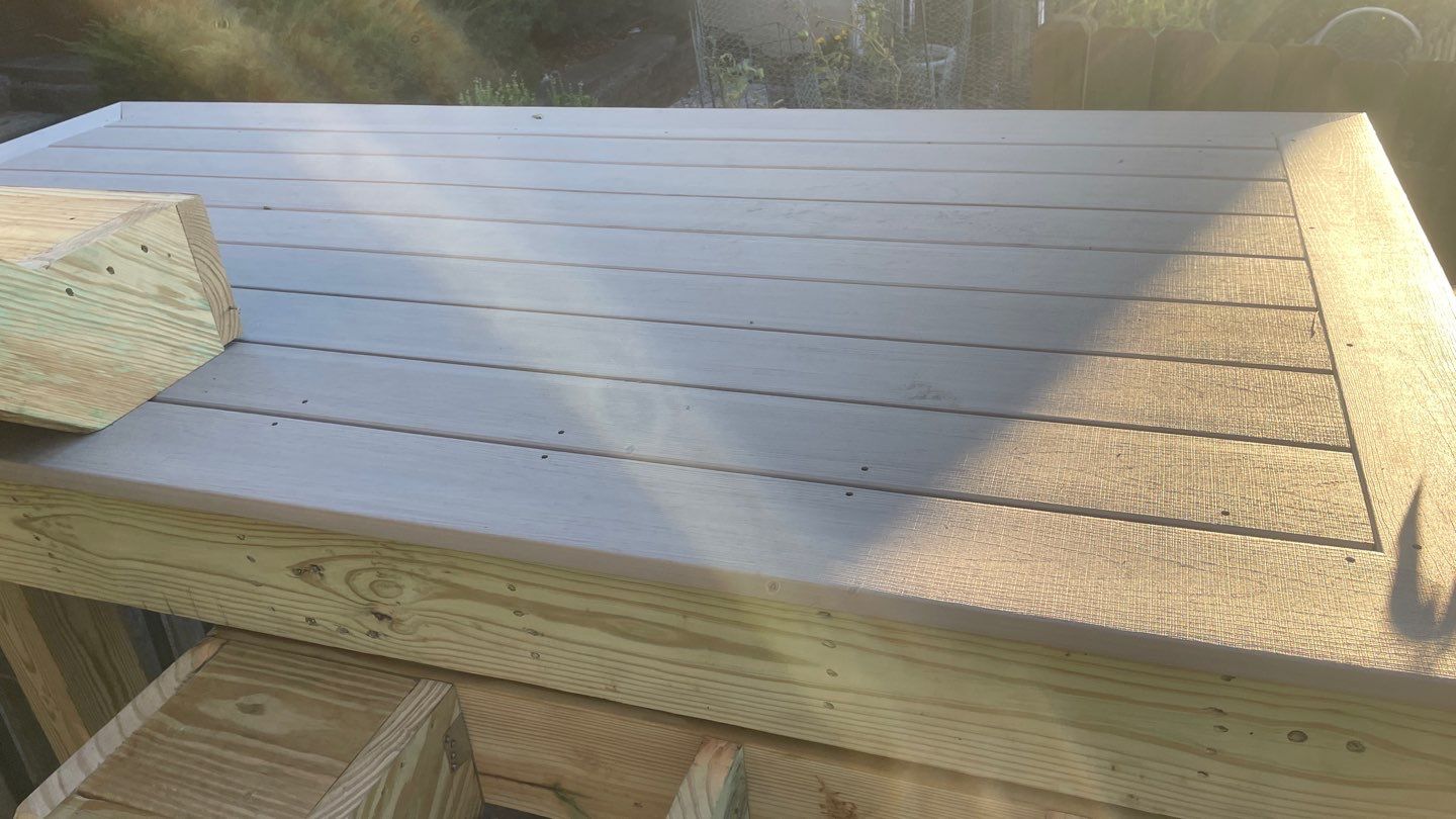 Waterfront deck In Keyport  by deck guardian
