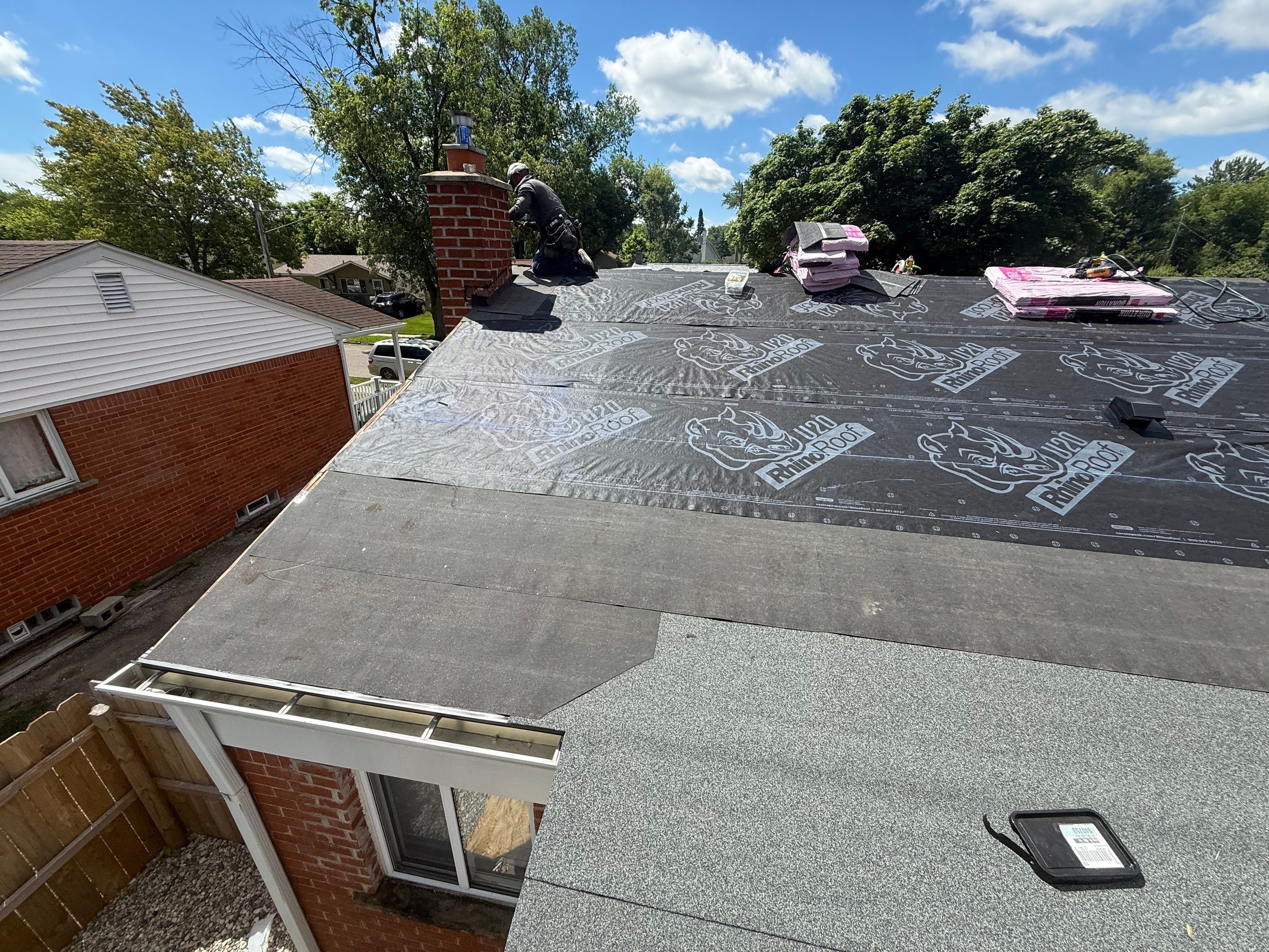 Roof Replacement using Owens Corning Tru Definitions by 180 Contractors