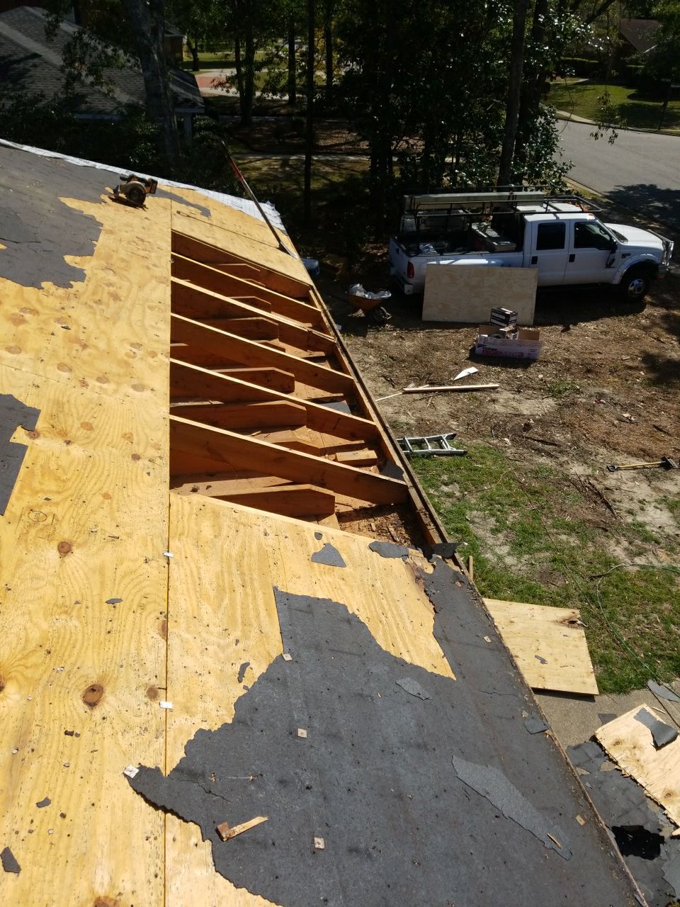 Residential Roofing Installation using Roof Replacement by American Roofing & Construction LLC