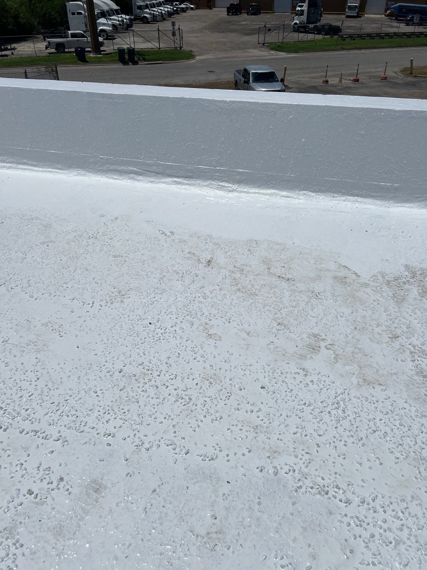 Dirty leaking Gravel Roof by Bayfront Roofing and Construction