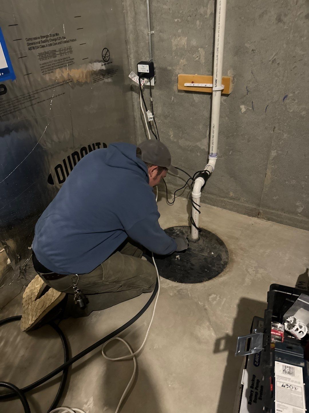 Sump Pump Service & Replacement for Tom by Waterproofing Northeast