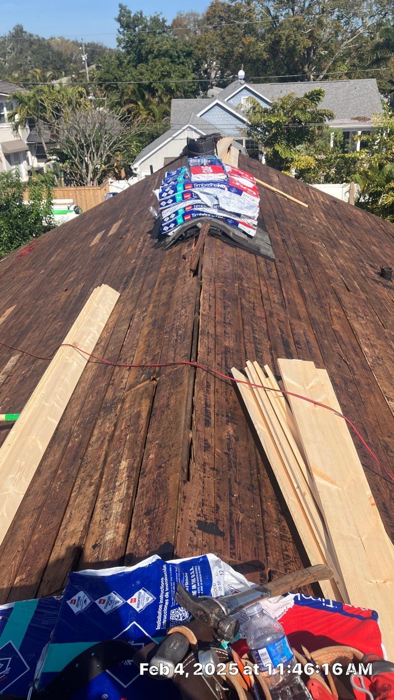 Project in St. Petersburg 33704 by Mitchell Roofing Company LLC