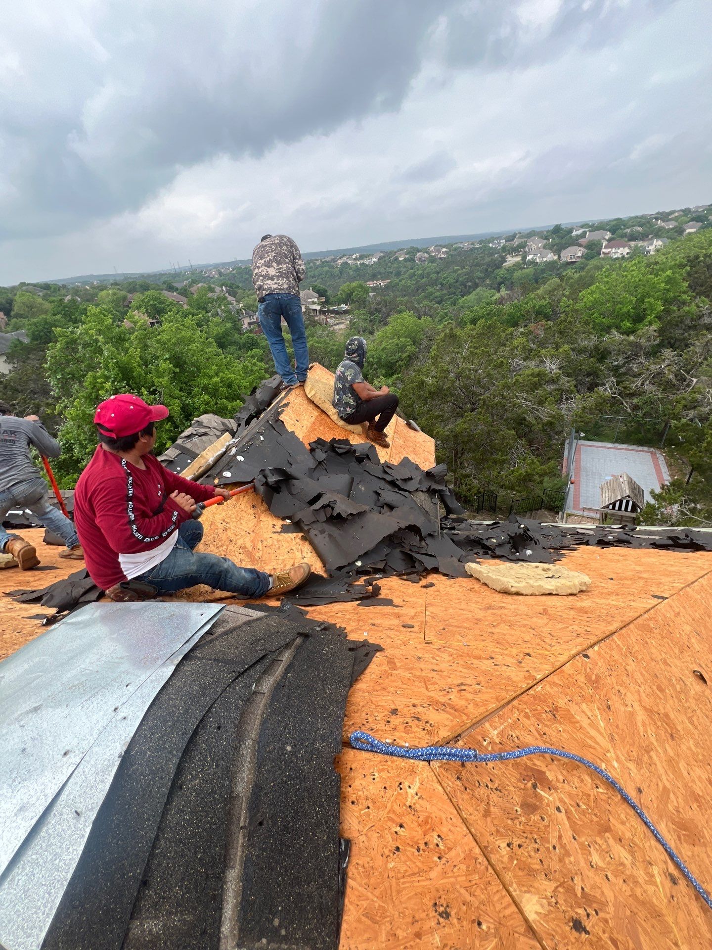 Project in Austin by Rhino Roofing and General Contracting, LLC