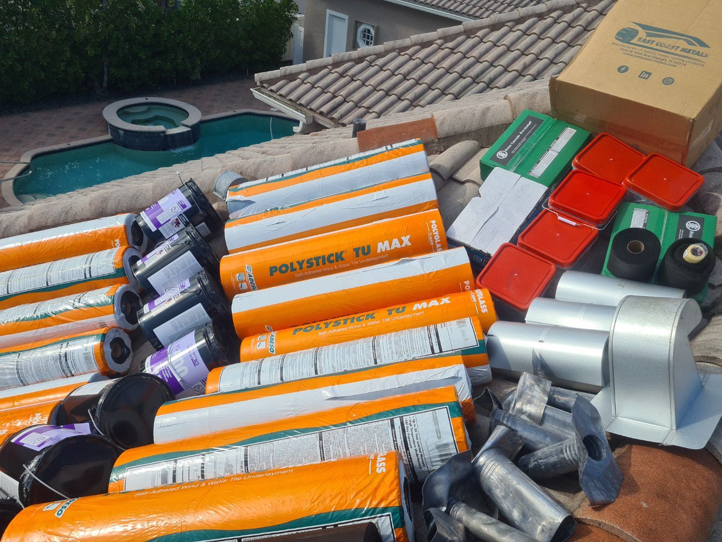 Residential Roofing Installation using Eagle Roofing Tile by BLUES BROTHERS ROOFING
