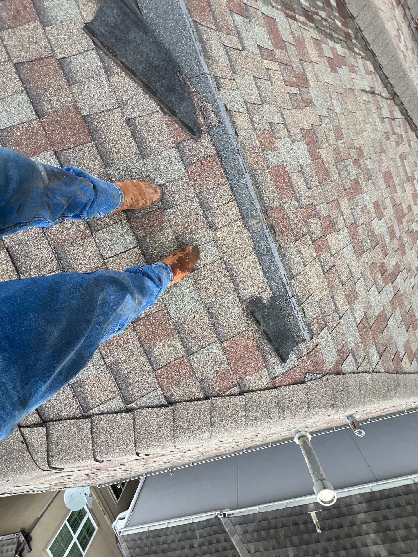 Hail Damage using Owen's Corning Duration (Lifetime) Shingles by Roof Repair Company