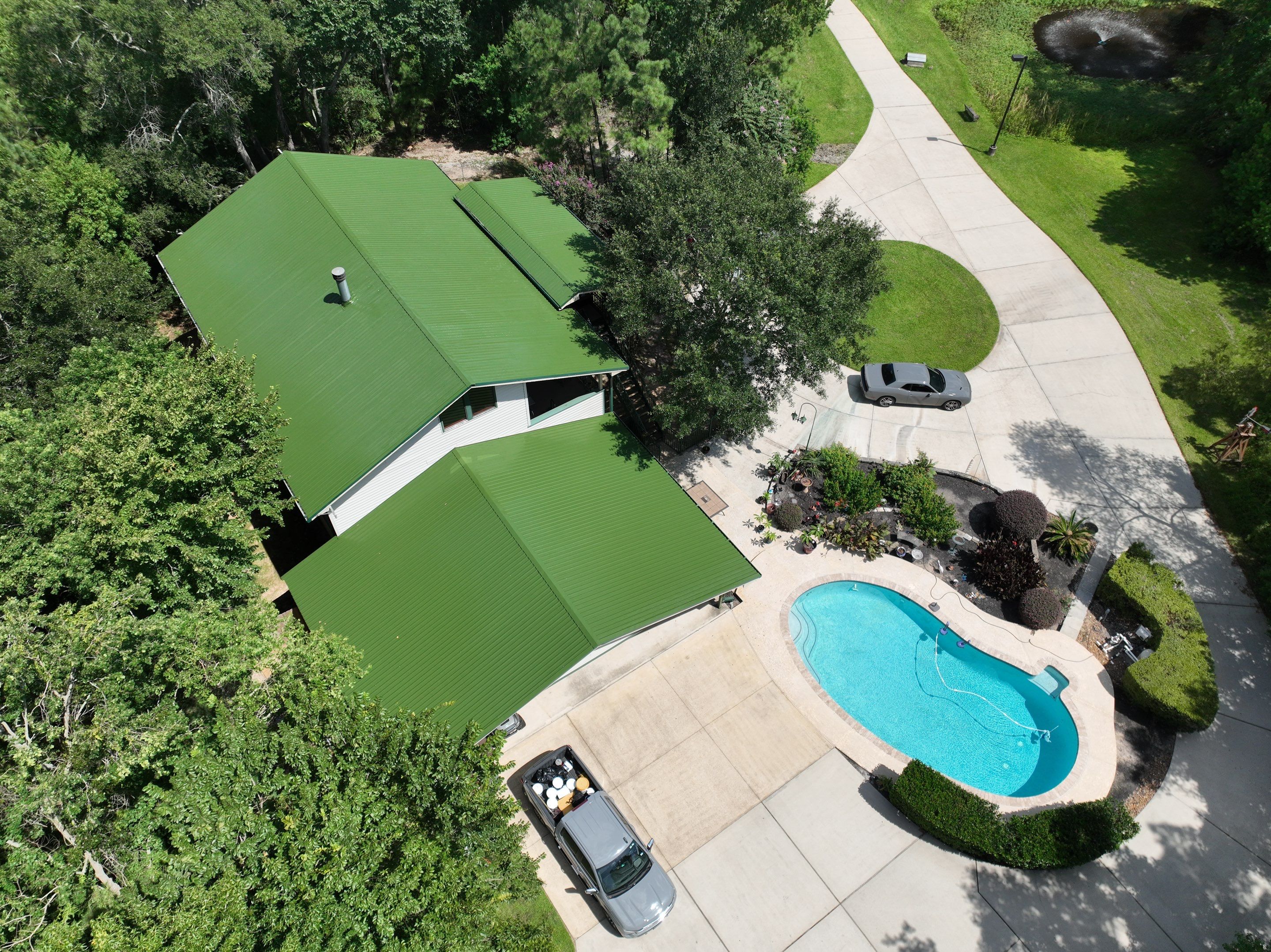 Metal Roof Coating by Roof Concepts Construction