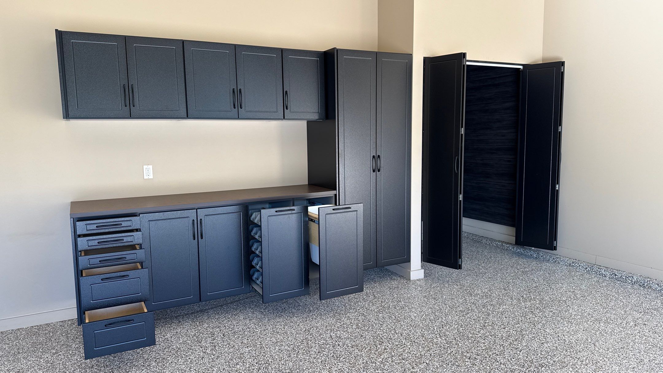 Art's New Garage Make-over Turned Out Great  by Banner Garage