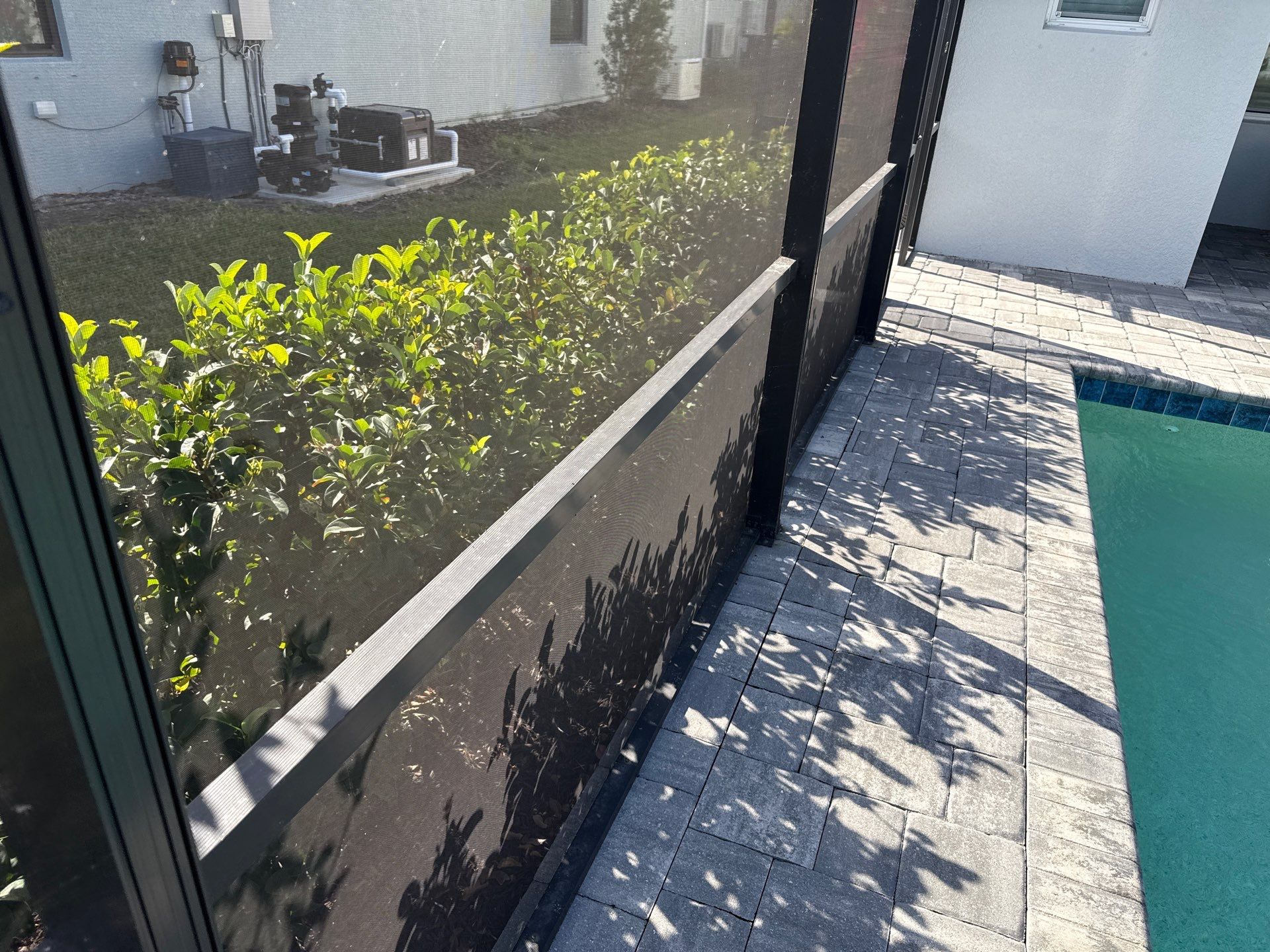 Pool Cage Screen Enclosure Cleaning in Canoe Creek – Parrish, FL by Sunshine AquaWash