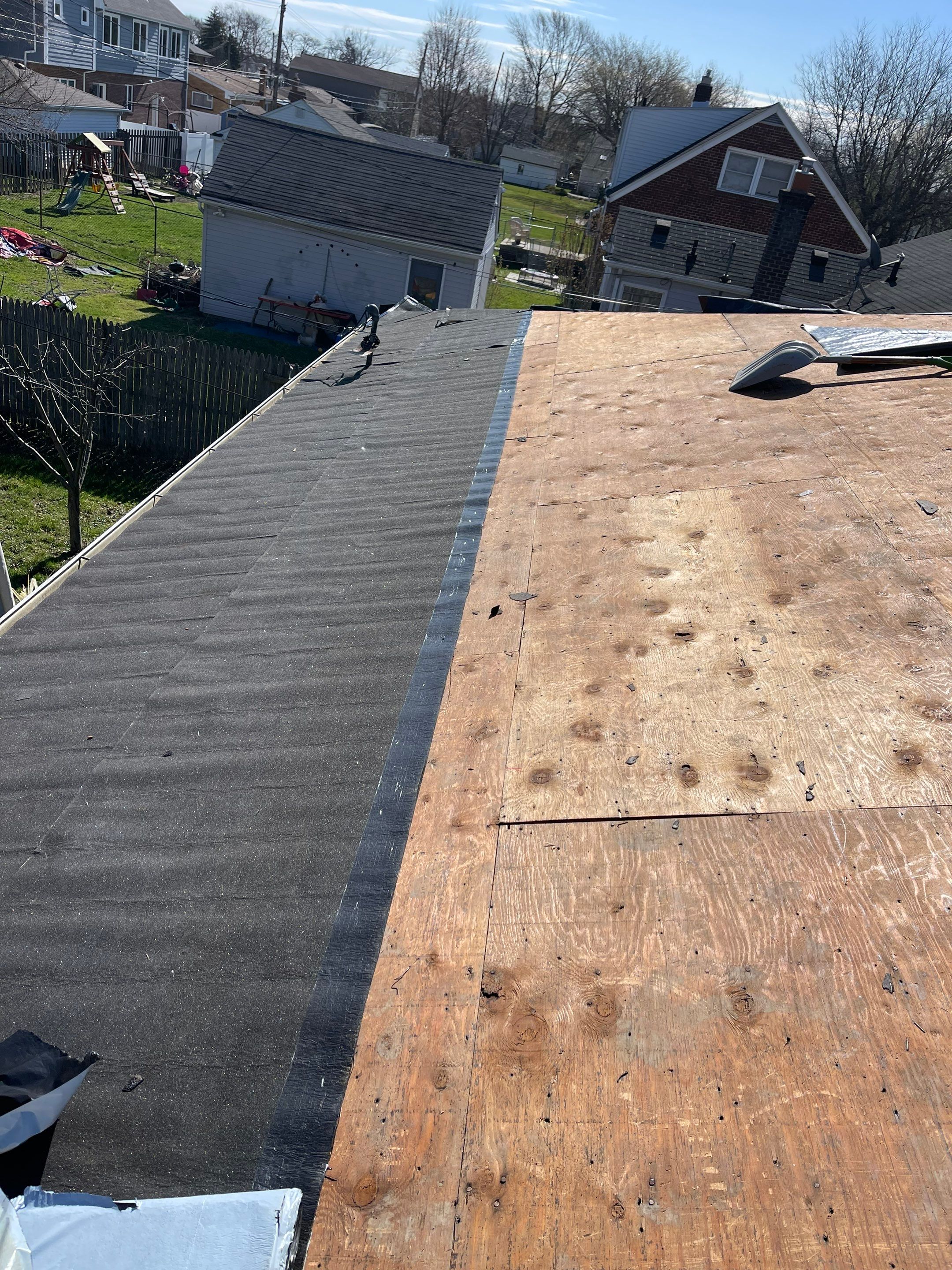 Residential Roofing Installation using Owens Corning Duration Quarry Grey by JNR Roofing LLC