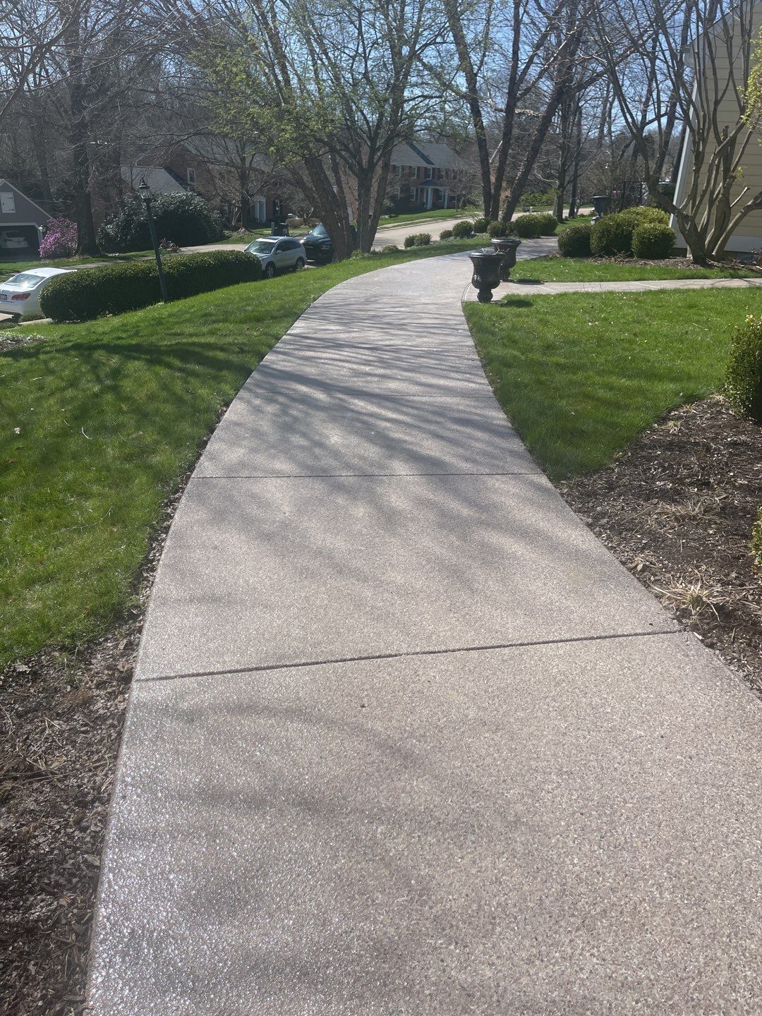 Large Patio + Garage Project in Pittsburgh by Floors in a Day, Inc
