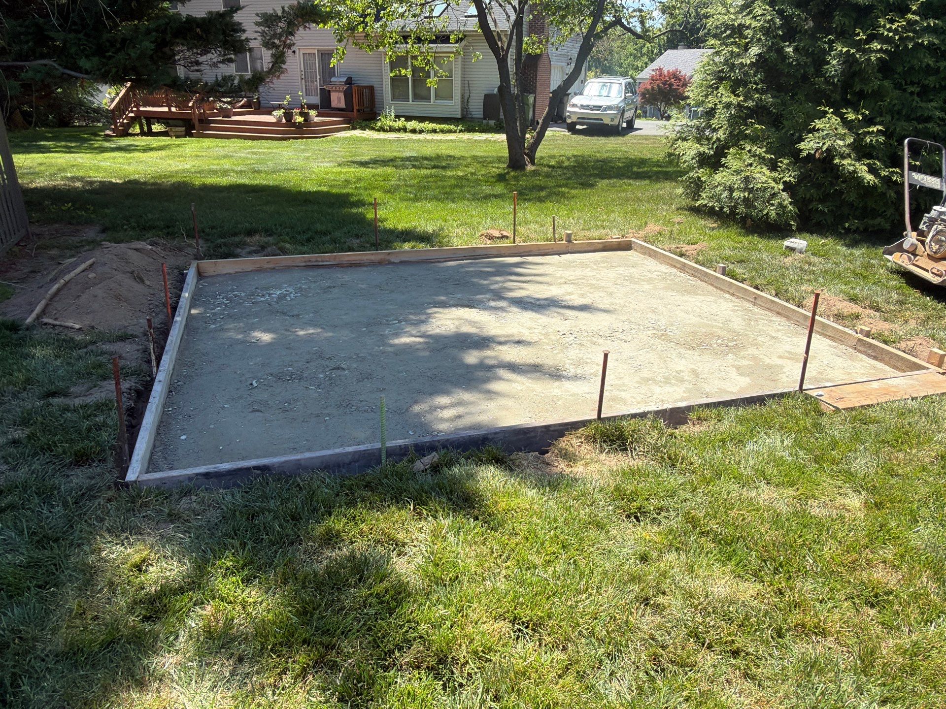 ποΈ SIMPLE CONCRETE PAD FOR A SHED π πͺπΌπ₯ by Studio G Indoor Spaces & Outdoor Living