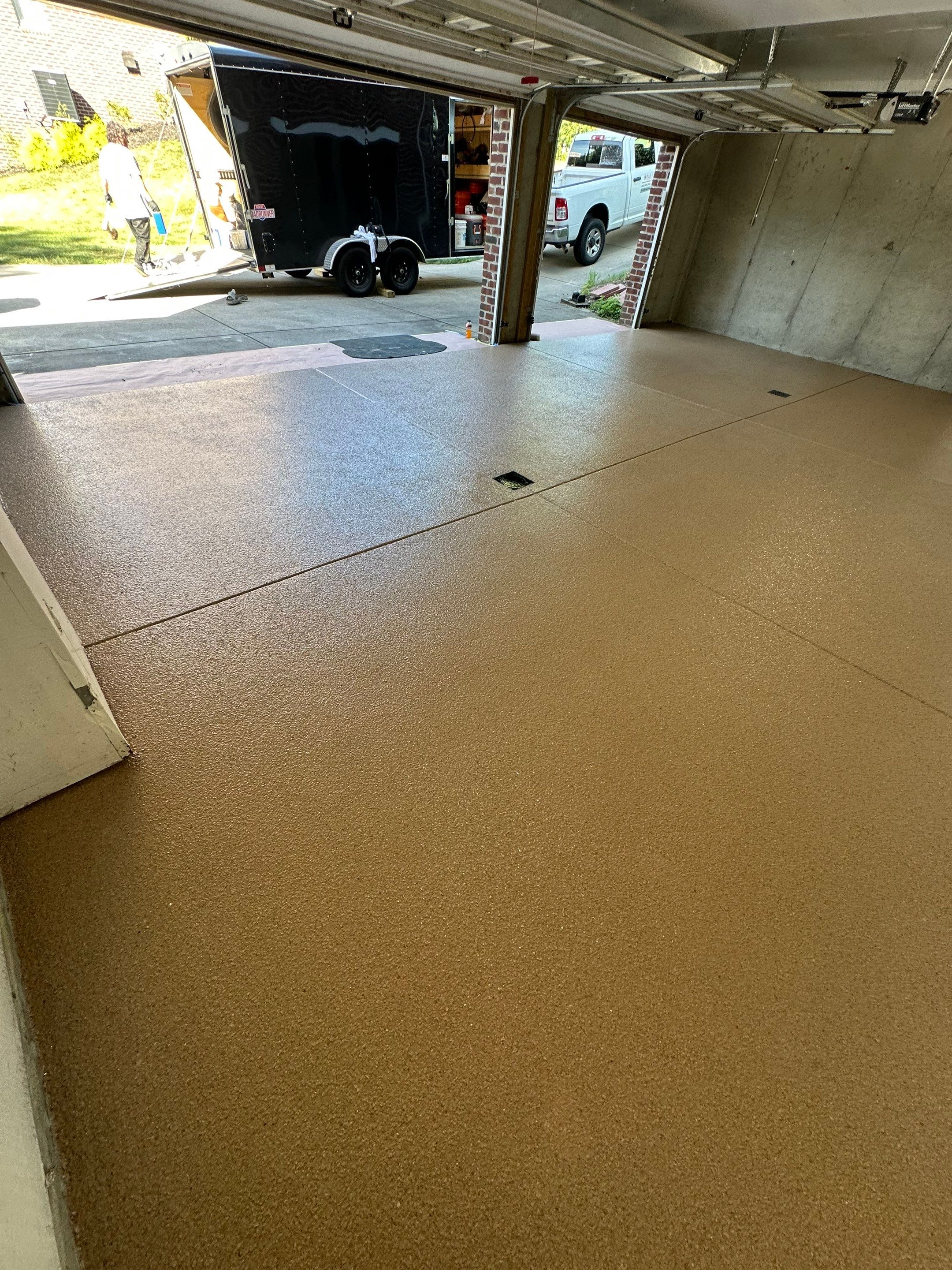 Brown Flake Project in Gibsonia by Floors in a Day, Inc