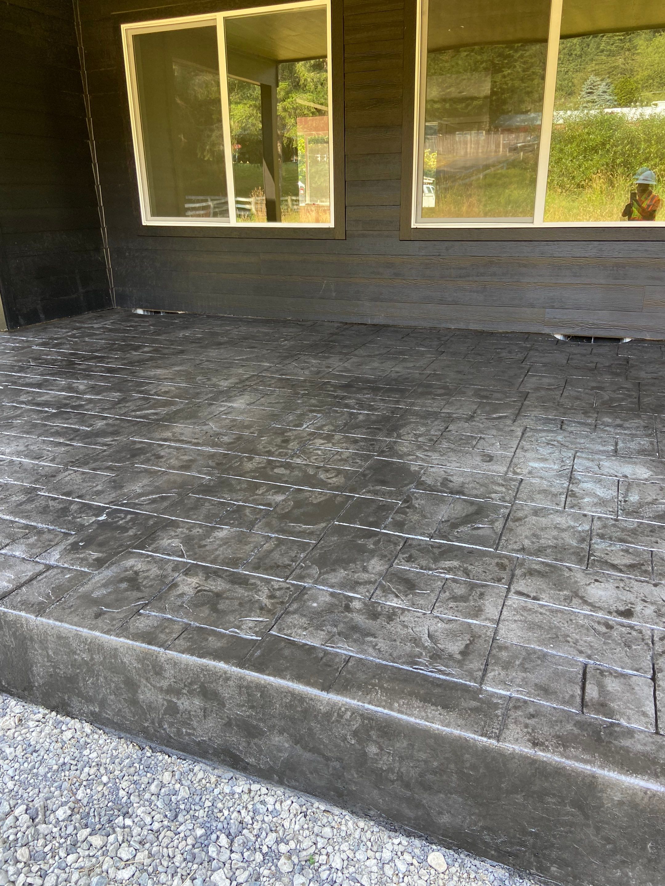 Lauren | Concrete Driveway, Back Patio & Asphalt Patch Repair  by Jireh Asphalt & Concrete Inc 