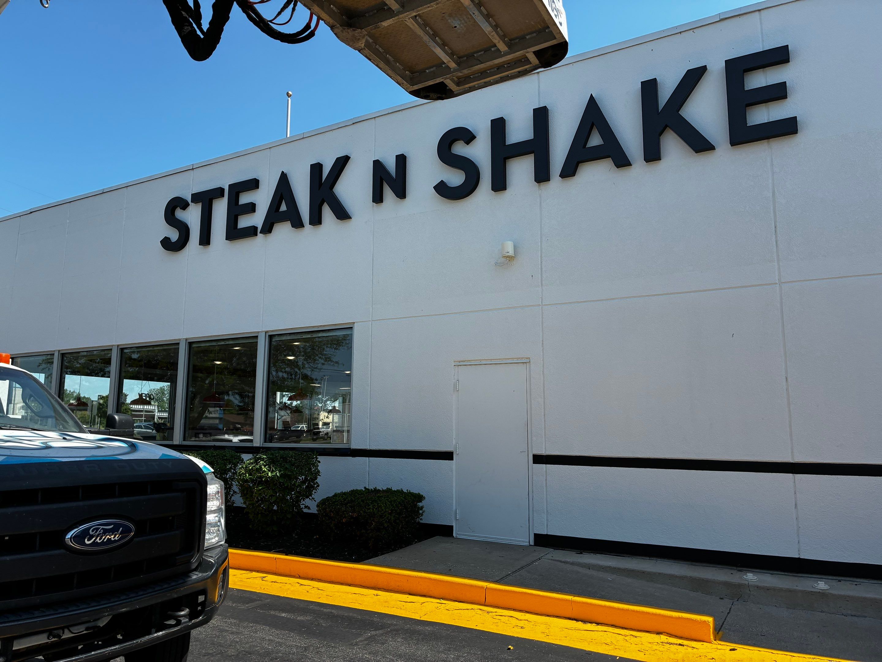 Building Signage and LED Branding Update in Schererville by Hayes Design co